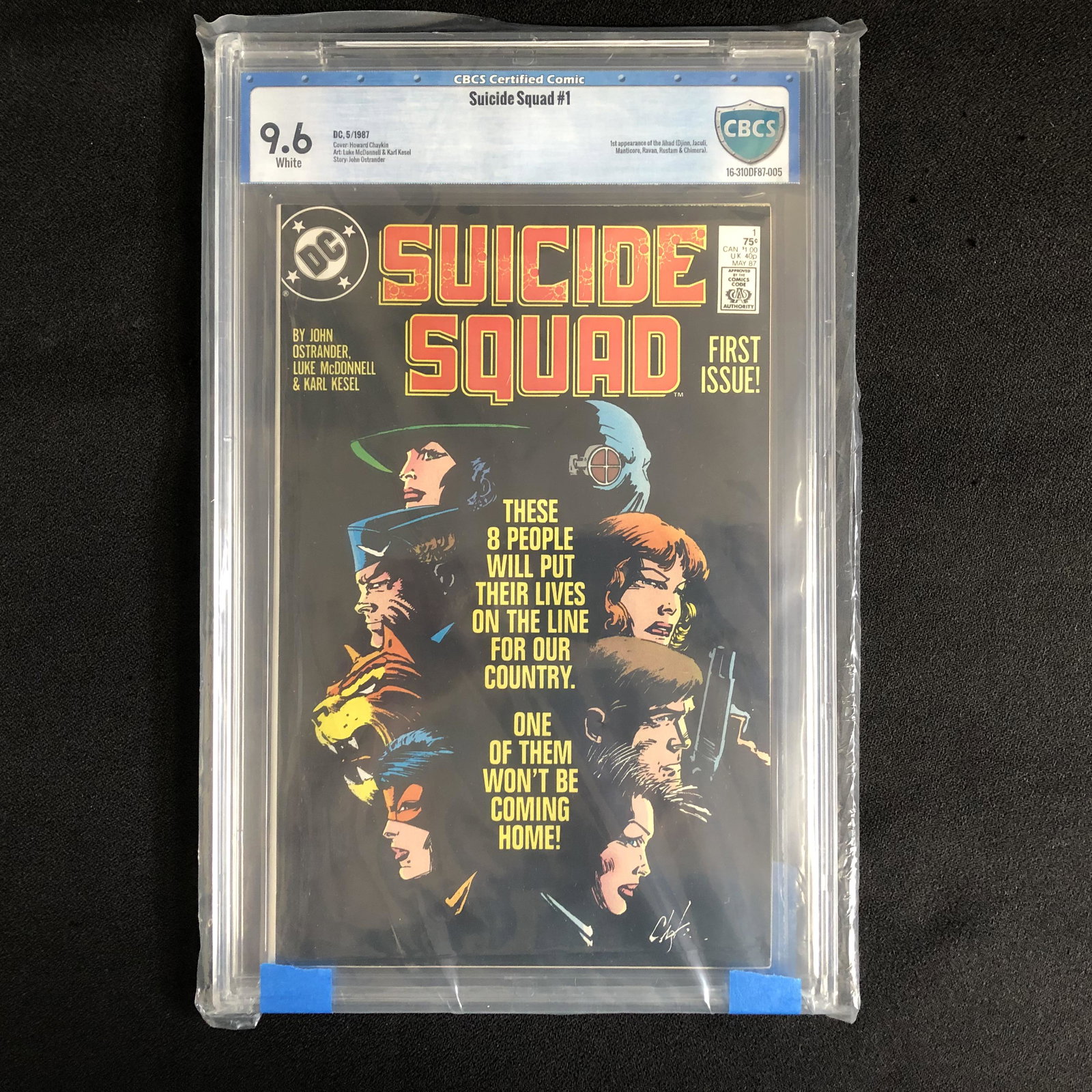 SUICIDE SQUAD NO.1 CBCS 9.6 (1 of 1)
