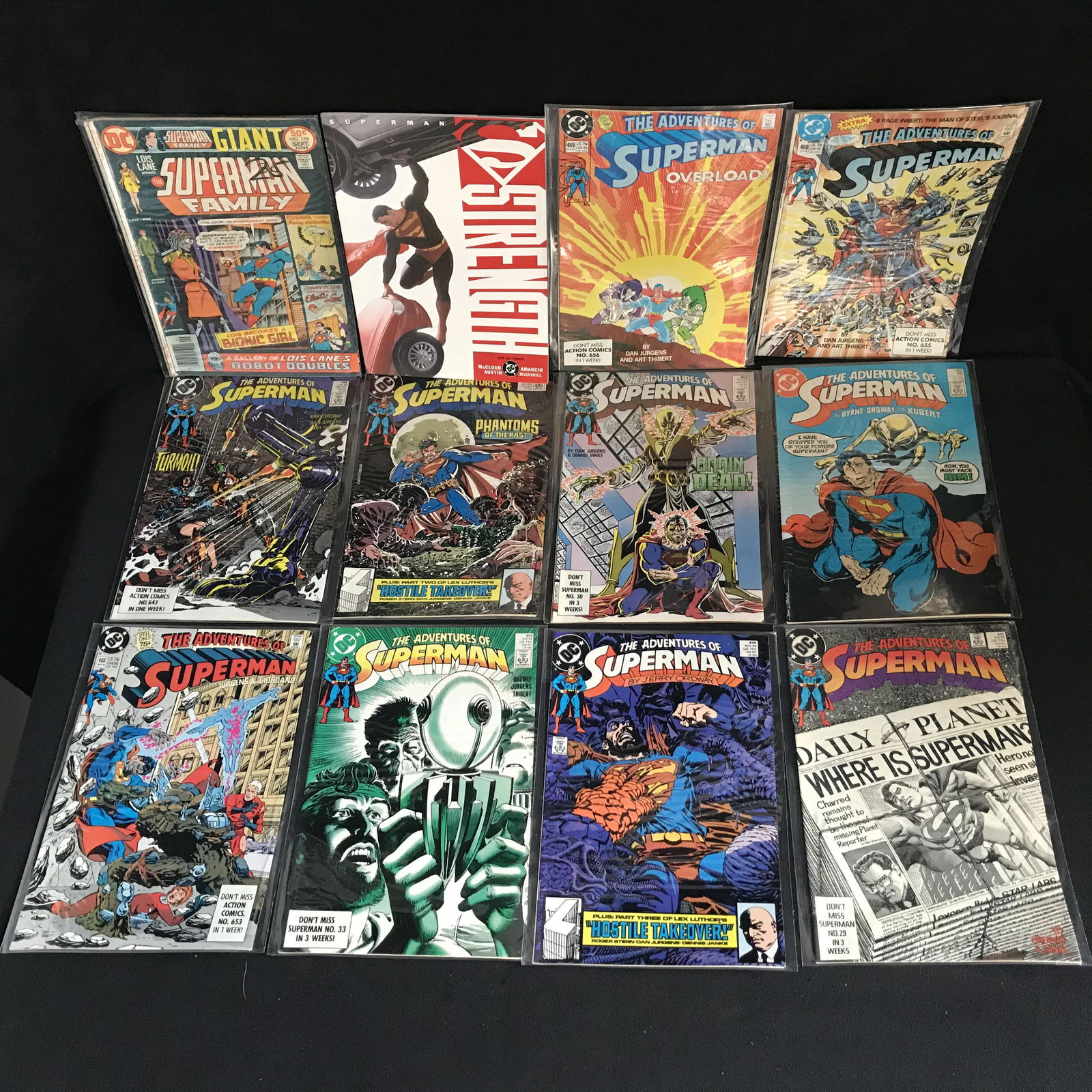 MIXED SUPERMAN COMIC BOOK LOT (1 of 1)
