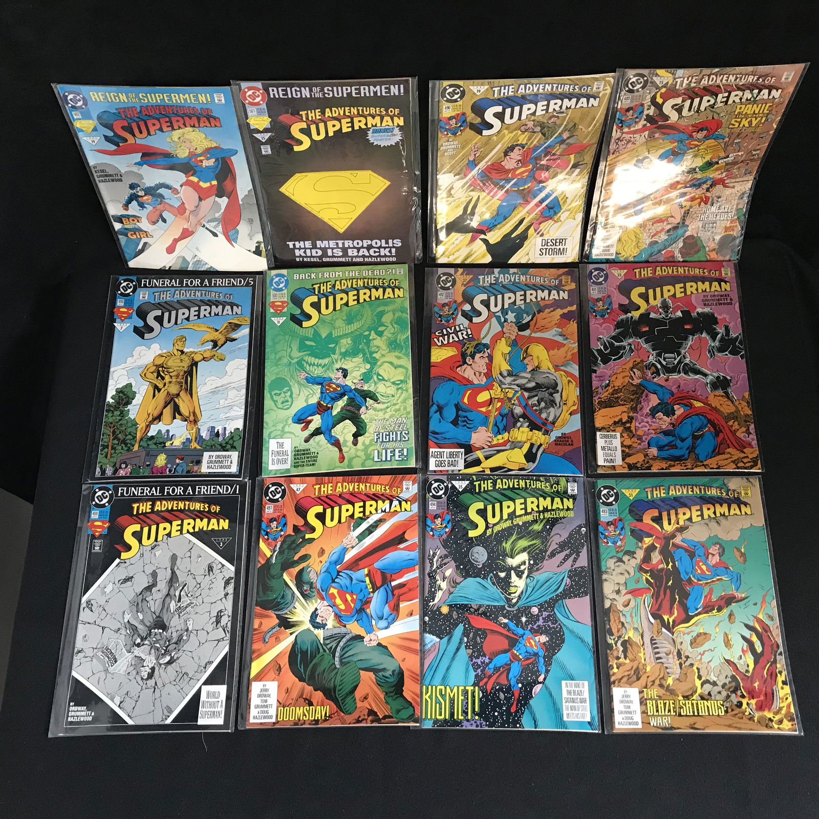 THE ADVENTURES OF SUPERMAN COMIC BOOK LOT (DC COMICS) (1 of 1)