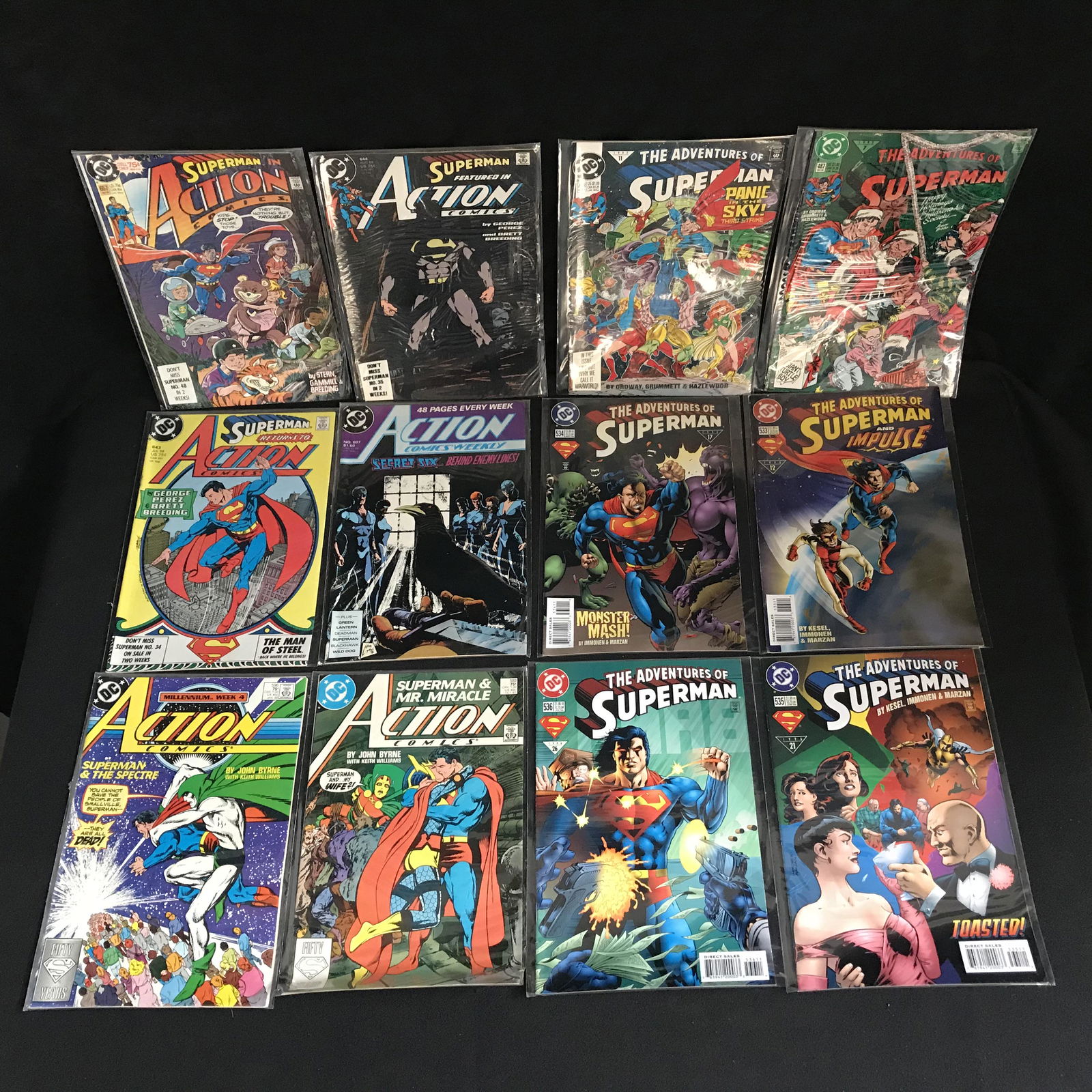SUPERMAN in ACTION COMIC BOOK LOT (DC COMICS) (1 of 1)