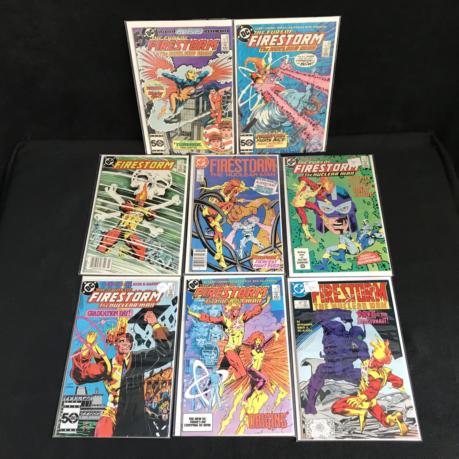 THE FURY OF FIRESTORM The Nuclear Man COMIC BOOK LOT (1 of 1)