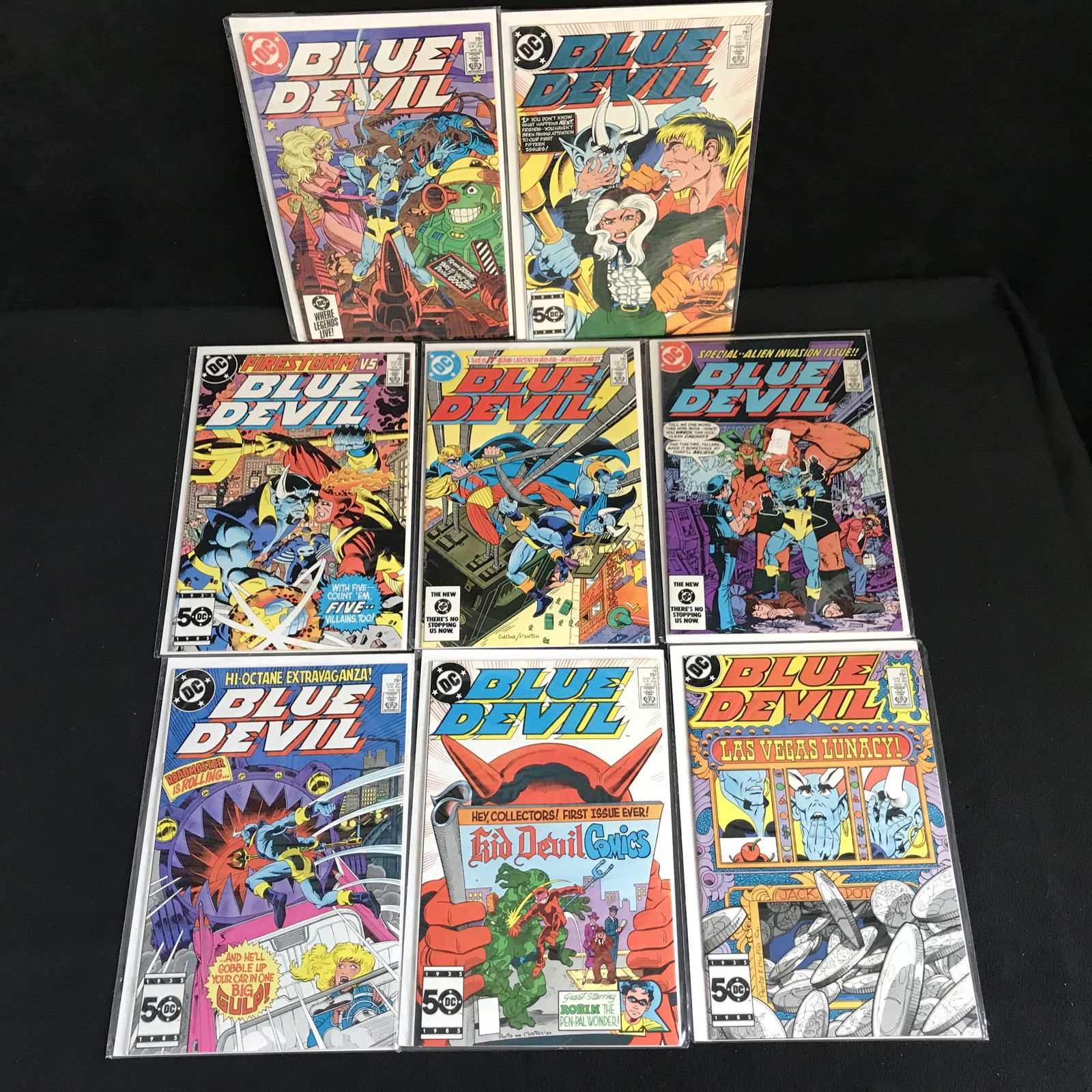 BLUE DEVIL COMIC BOOK LOT (DC COMICS) (1 of 1)
