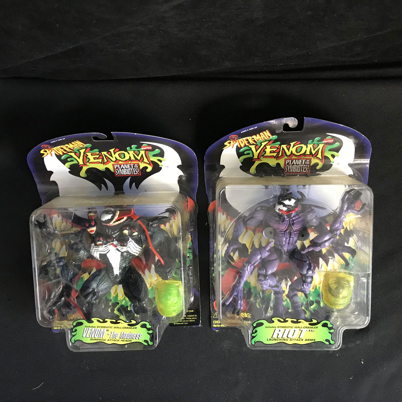 SPIDER-MAN VENOM PLANET of the SYMBIOTES FIGURES LOT (1 of 1)
