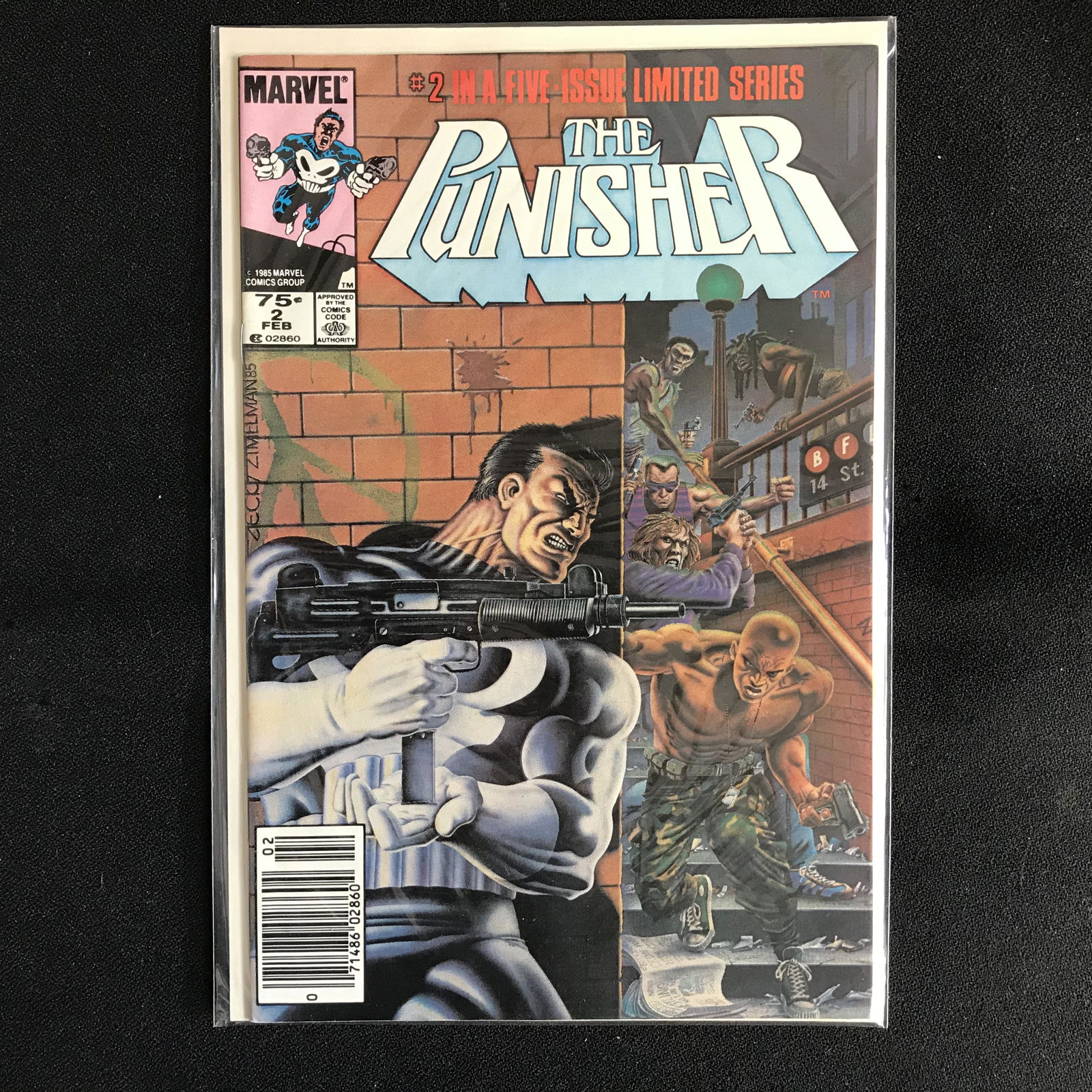 MARVEL COMICS THE PUNISHER NO.2 (1 of 1)