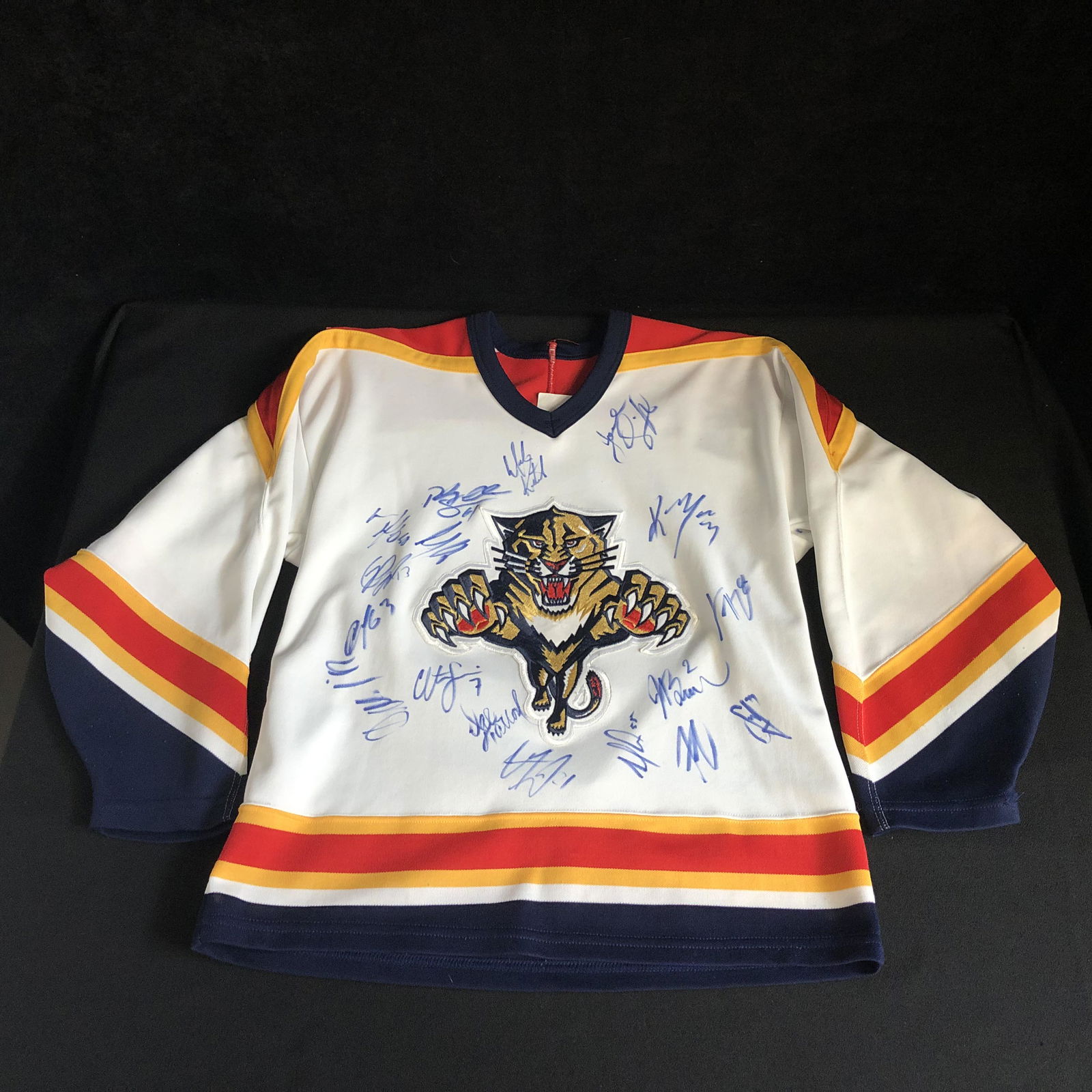 2019-20 FLORIDA PANTHERS TEAM SIGNED JERSEY (SIGNED BY (1 of 2)