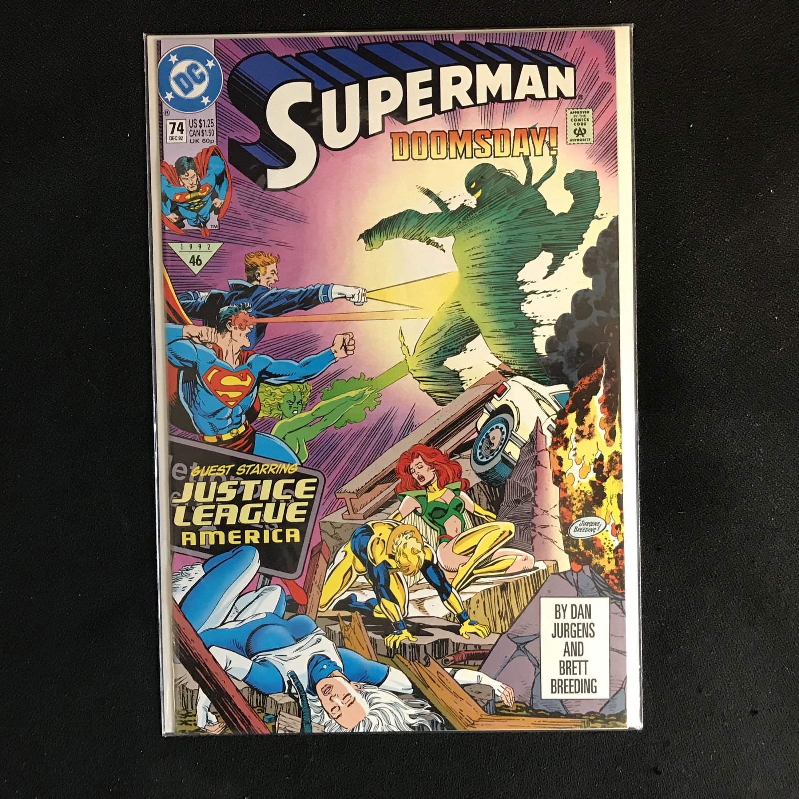 SUPERMAN Doomsday! 74 (DC COMICS) (1 of 1)