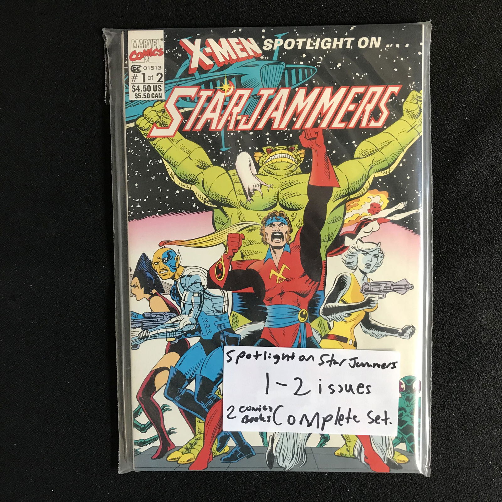 SPOTLIGHT on STAR JAMMERS 1-2 (MARVEL COMICS) *COMPLETE (1 of 1)