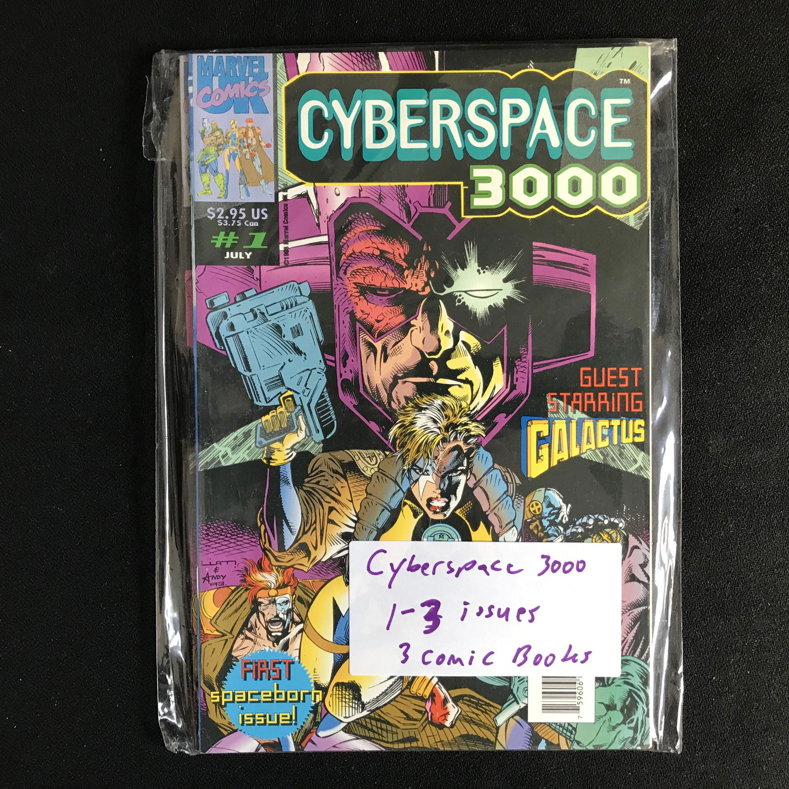 CYBERSPACE 3000 1-3 (MARVEL COMICS) *3 ISSUES* (1 of 1)