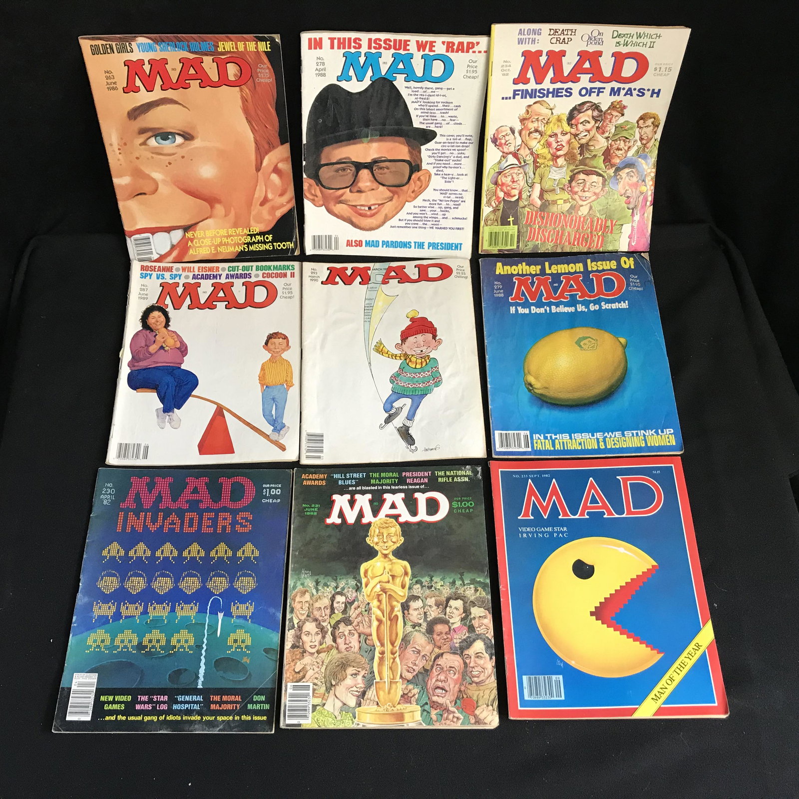 VINTAGE MAD MAGAZINE LOT: VINTAGE MAD MAGAZINE LOT