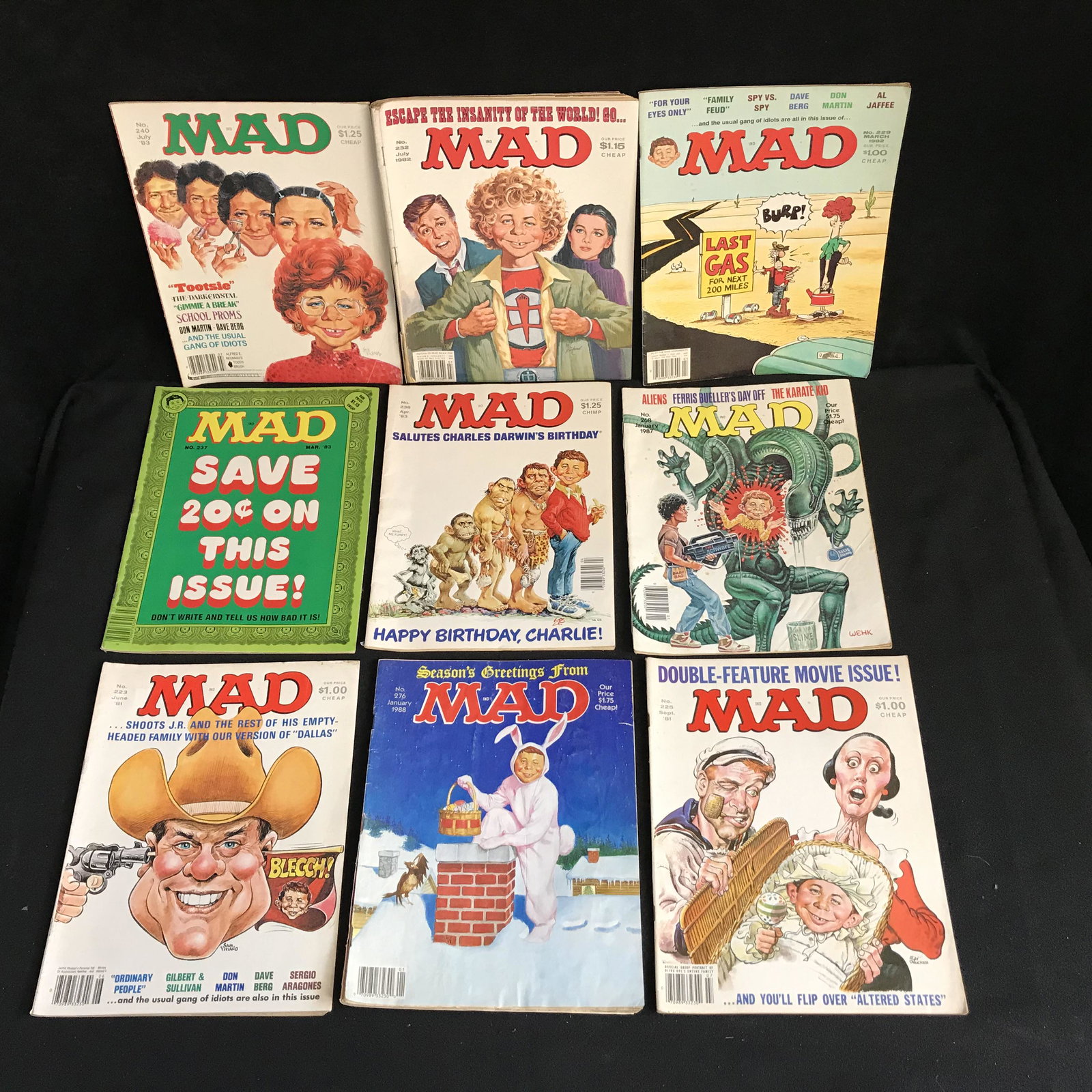 VINTAGE MAD MAGAZINE LOT: VINTAGE MAD MAGAZINE LOT