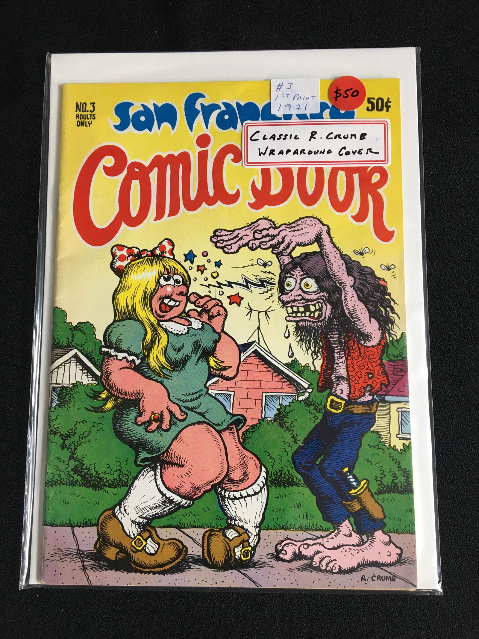 SAN FRANCISCO COMIC BOOK #3 (R. CRUMB WRAPAROUND COVER) (1 of 1)