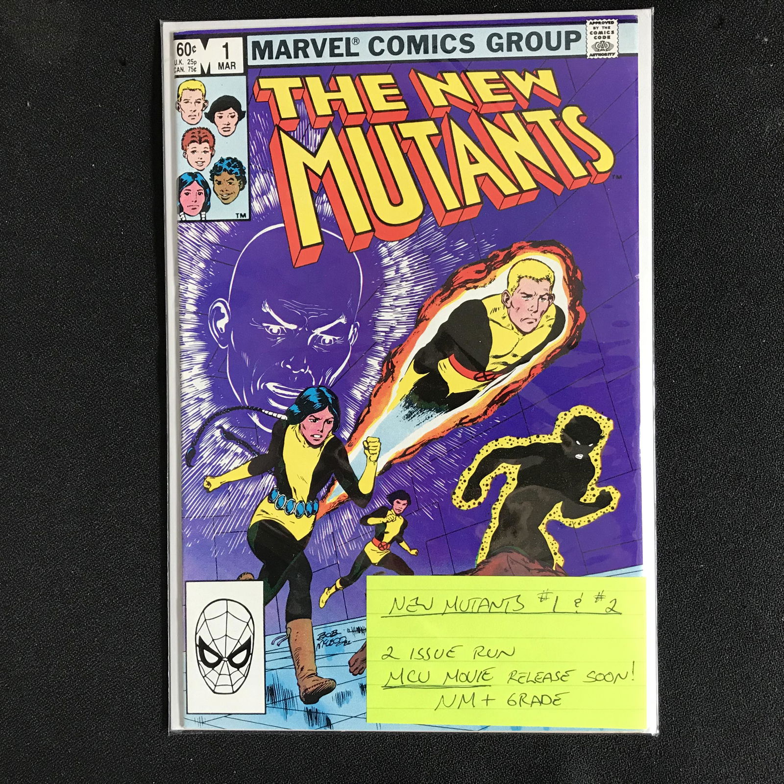 THE NEW MUTANTS #1-2 (MARVEL COMICS) (1 of 1)