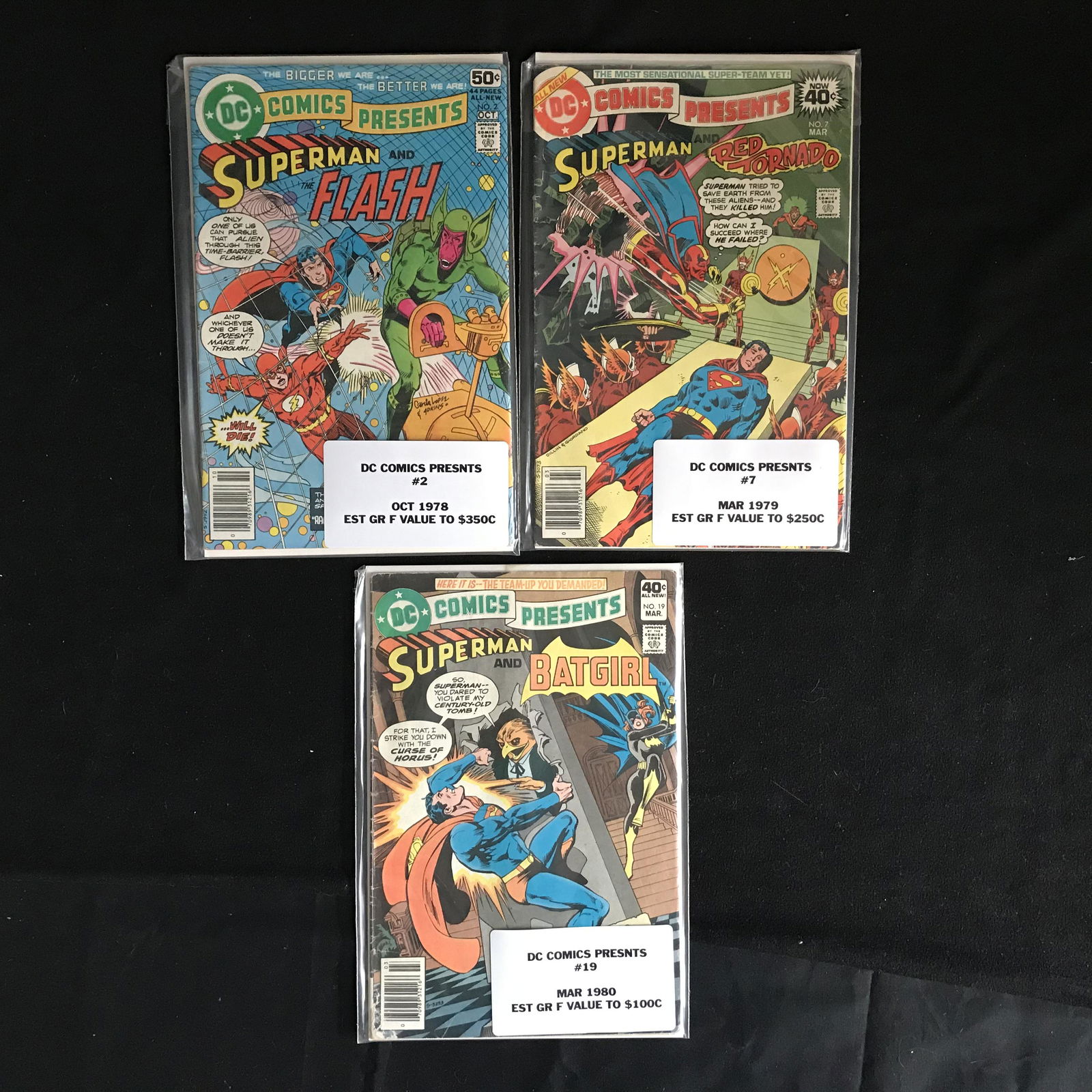 DC COMICS PRESENTS COMIC BOOK LOT (1 of 1)