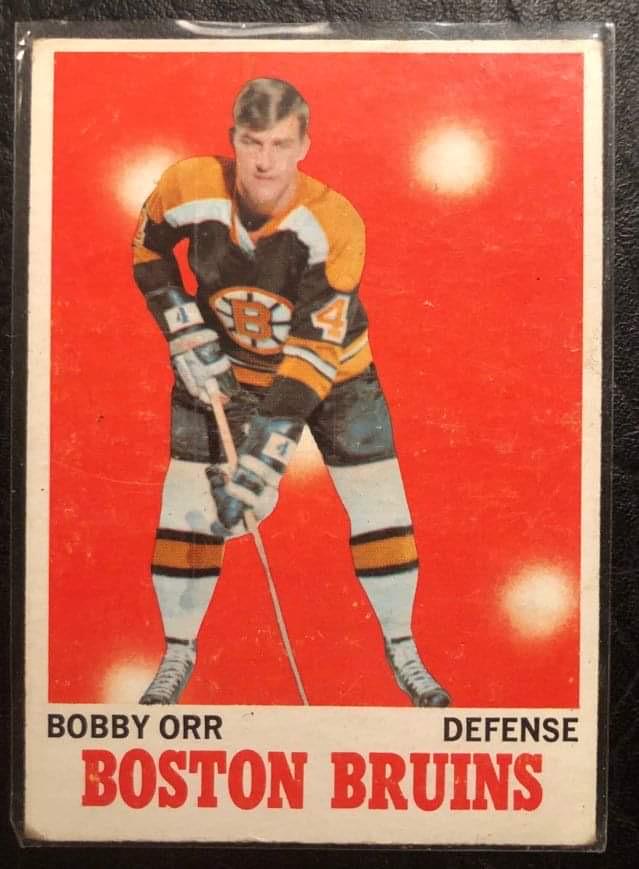 1970-71 TOPPS #3 BOBBY ORR (1 of 2)