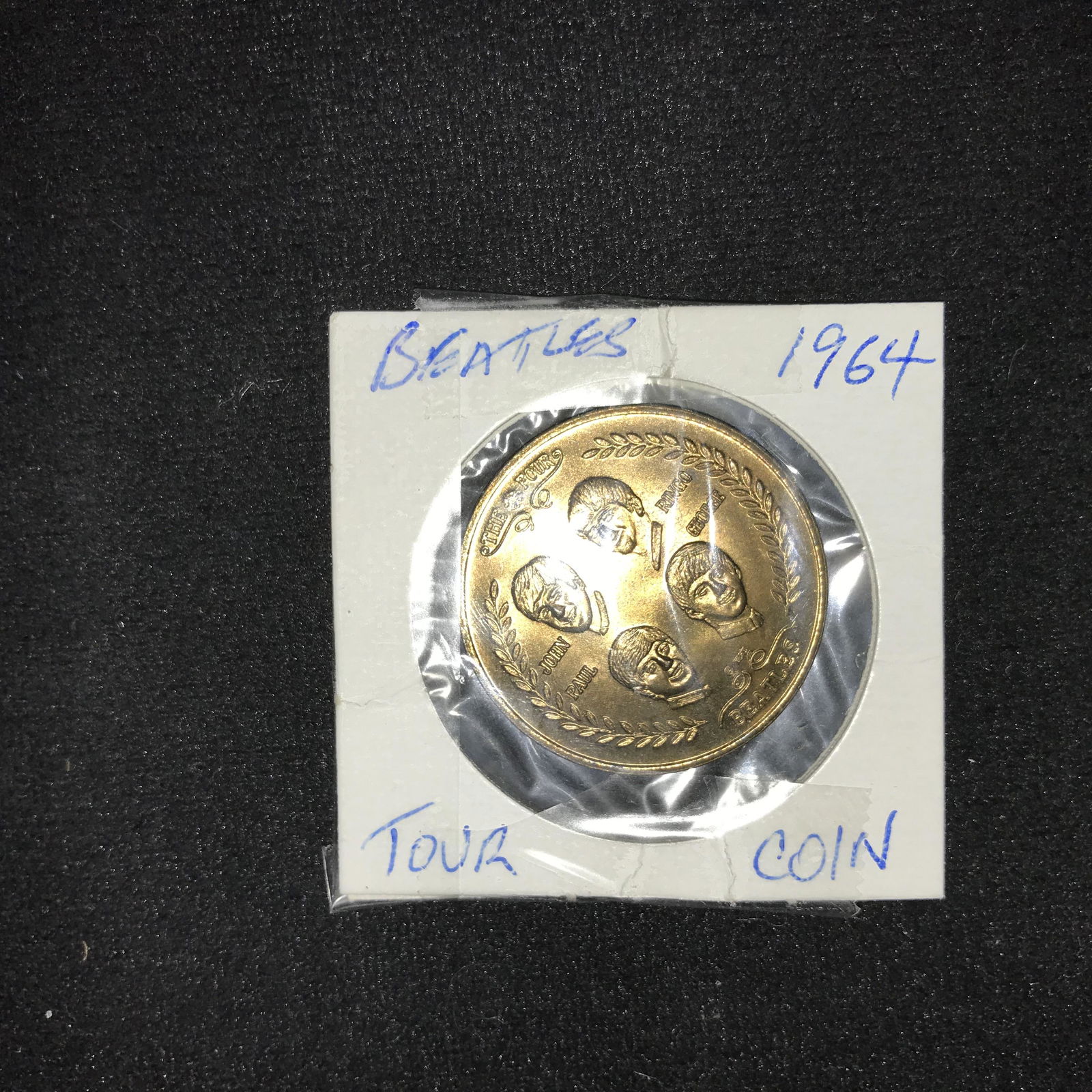 THE BEATLES 1964 TOUR COIN (1 of 2)