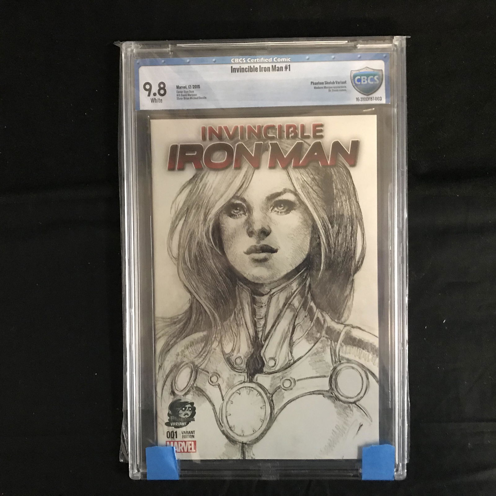 INVINCIBLE IRON MAN #1 CBCS GRADE 9.8 (MARVEL COMICS) (1 of 1)