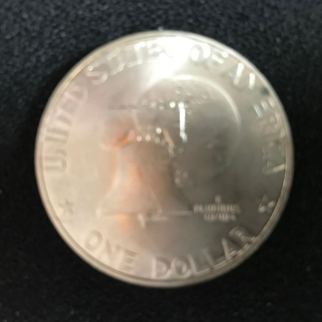 1776 -1976 D Eisenhower Bicentennial Dollar (1 of 2)