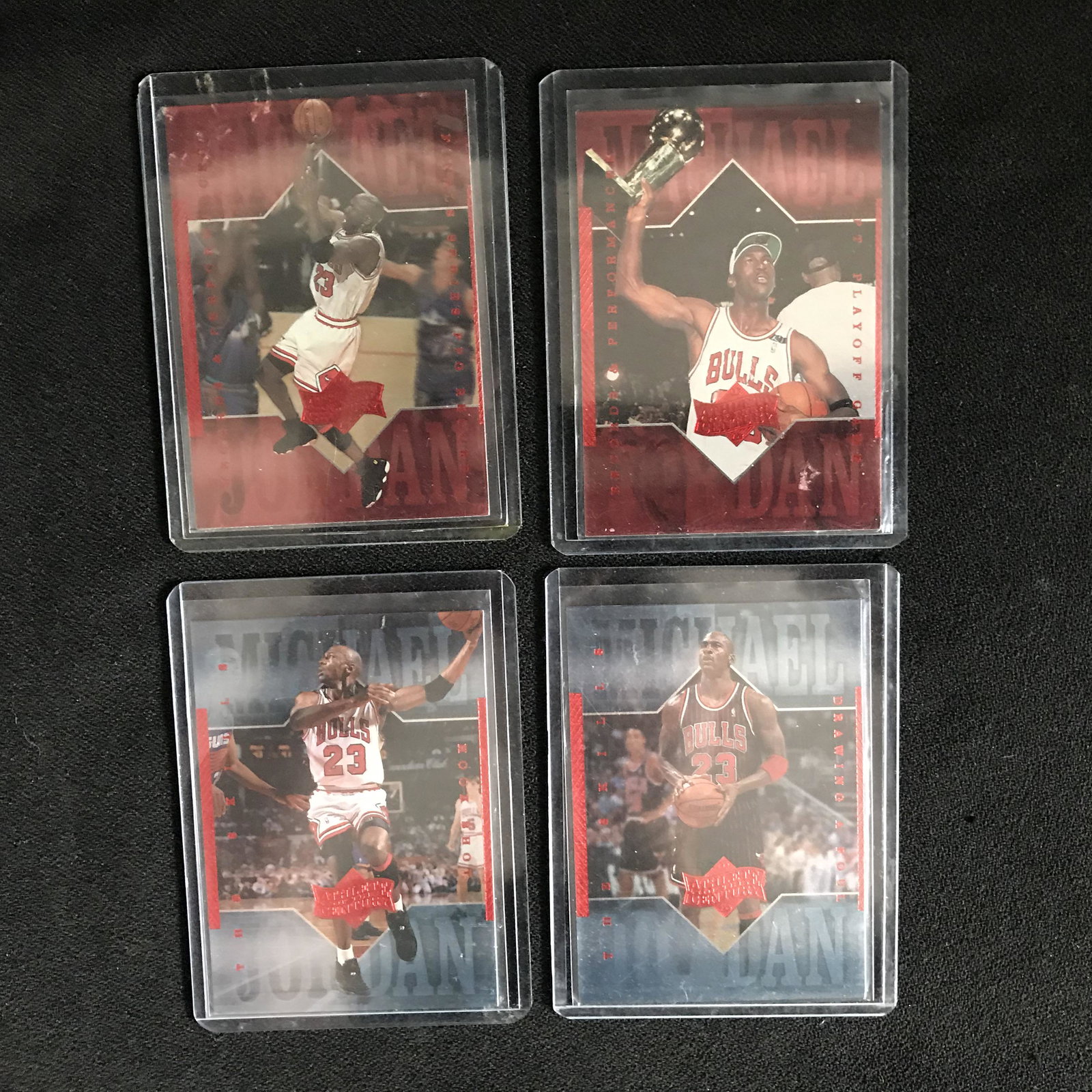 MICHAEL JORDAN BASKETBALL CARD LOT: MICHAEL JORDAN BASKETBALL CARD LOT