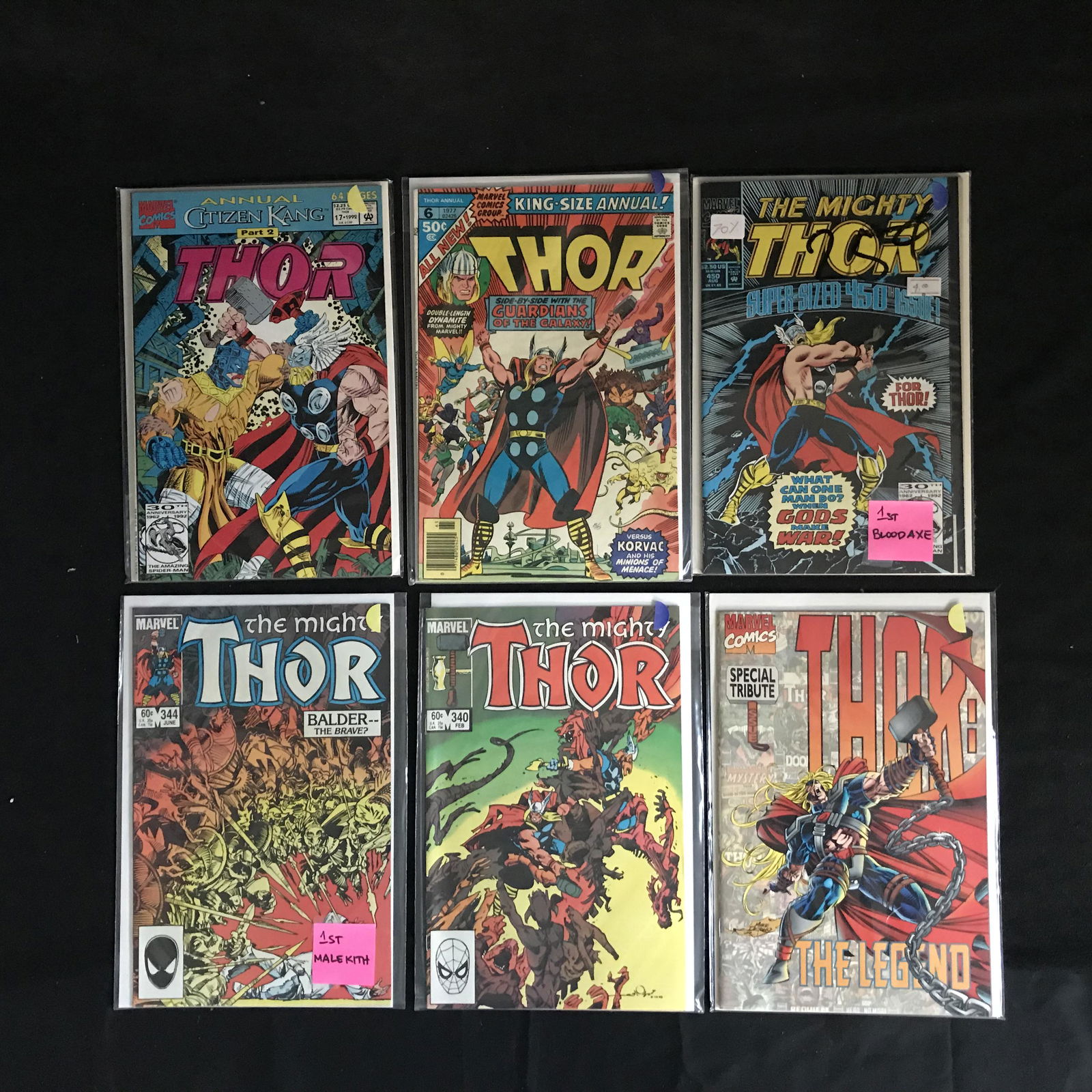 MIXED THOR COMIC BOOK LOT (MARVEL COMICS) (1 of 1)