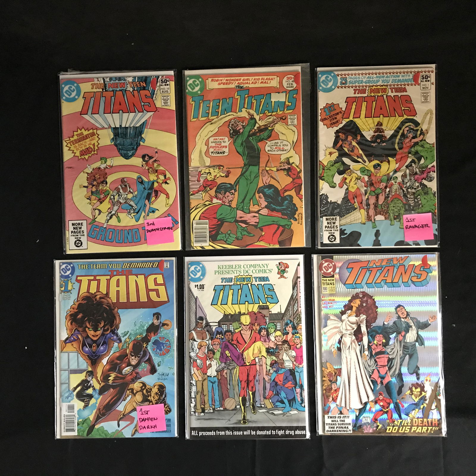 MIXED TEEN TITANS COMIC BOOK LOT (DC COMICS) (1 of 1)