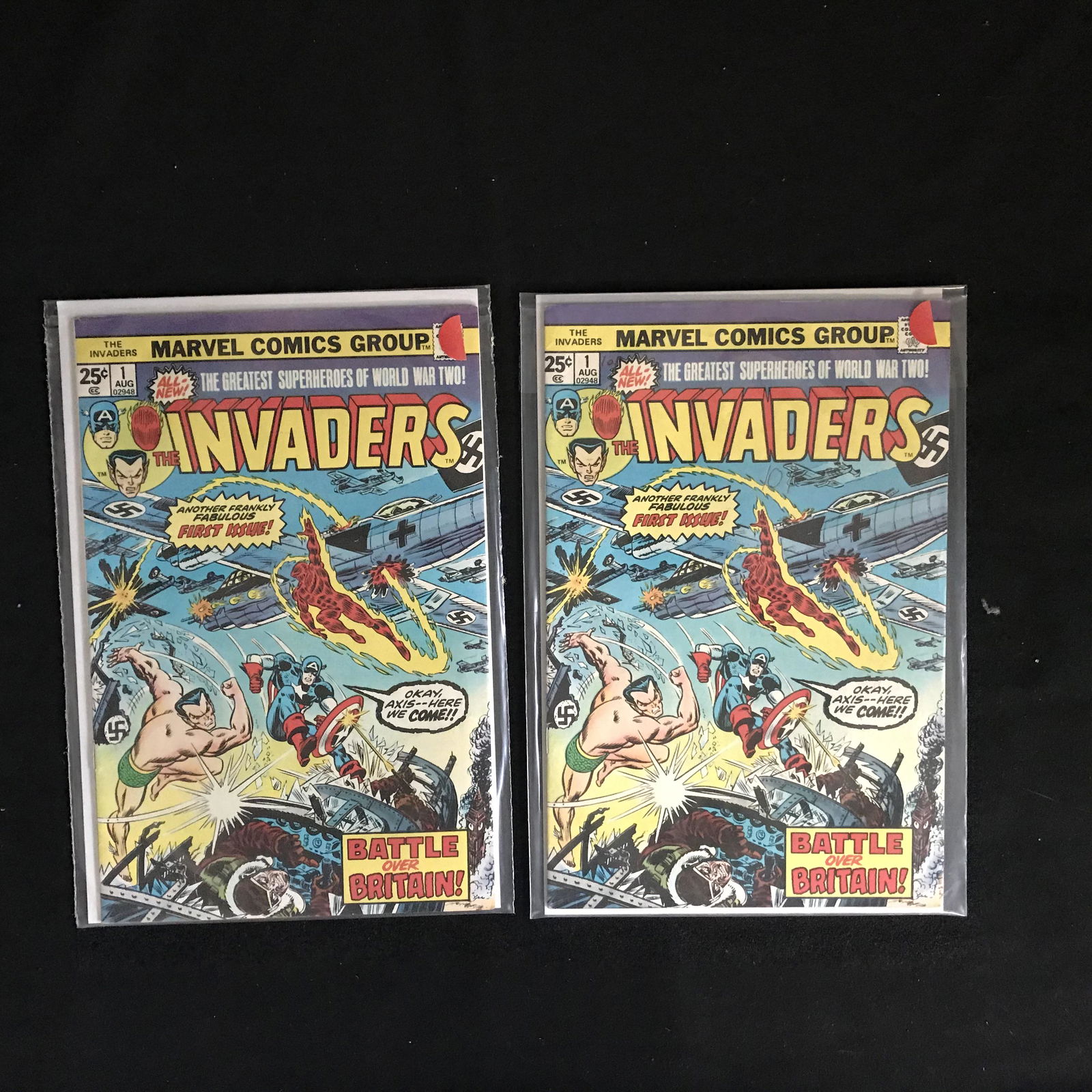 THE INVADERS COMIC BOOK LOT (MARVEL COMICS) (1 of 1)