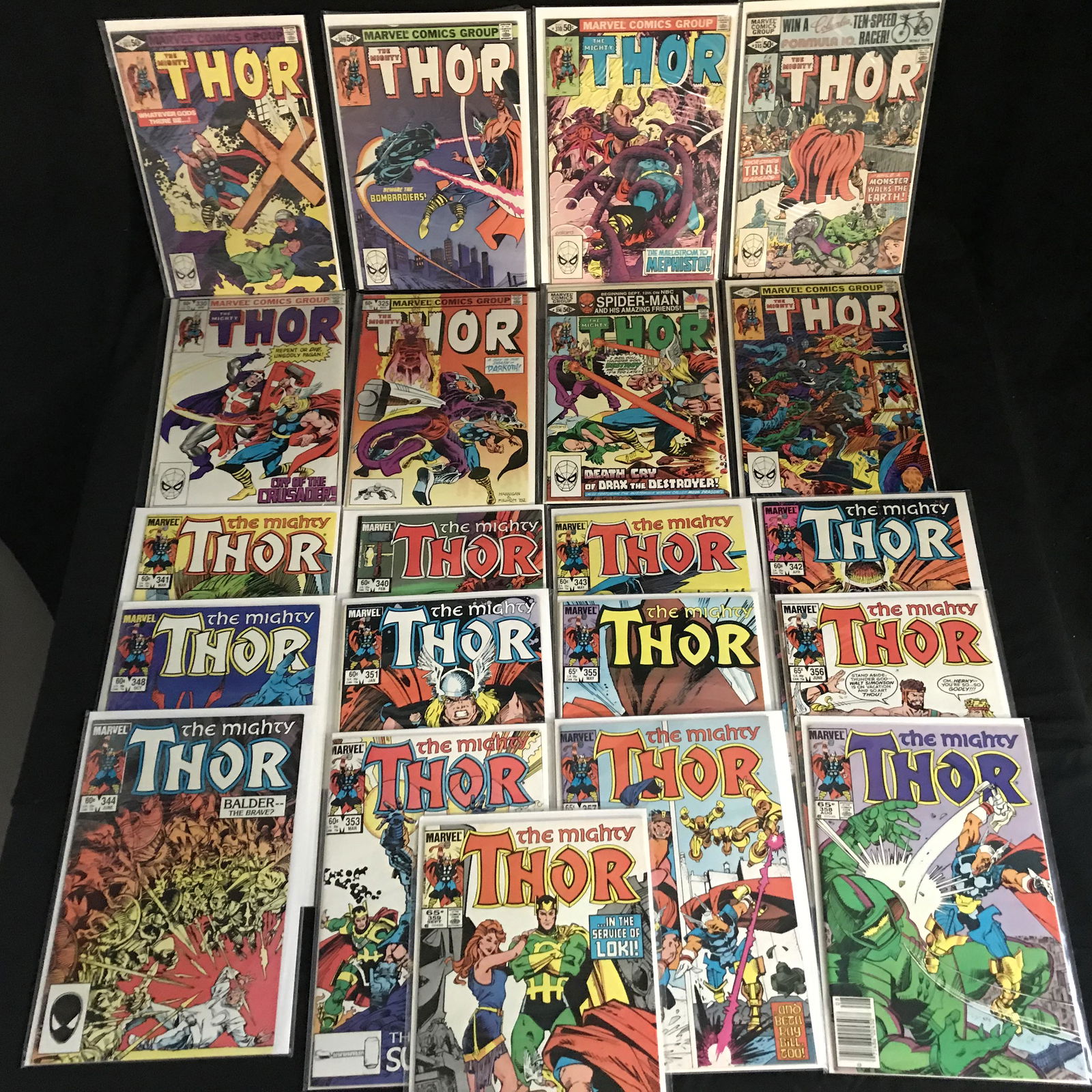 The MIGHTY THOR COMIC BOOK LOT (MARVEL COMICS) (1 of 1)