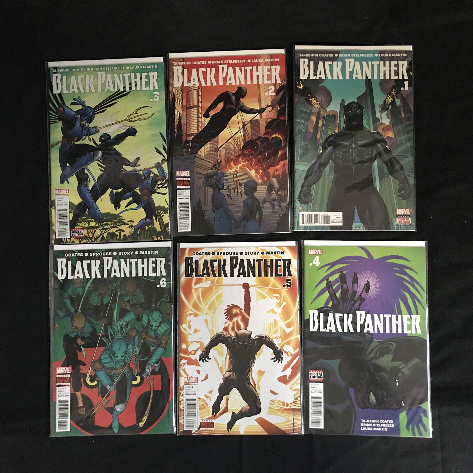 BLACK PANTHER #1-6 (MARVEL COMICS) (1 of 1)