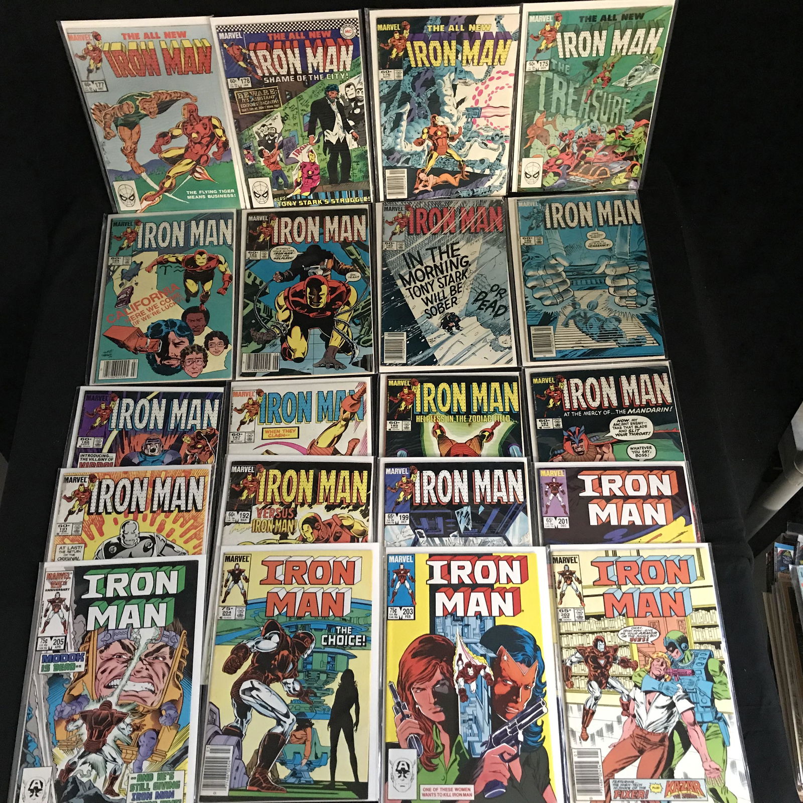 IRON MAN COMIC BOOK LOT (MARVEL COMICS) (1 of 1)