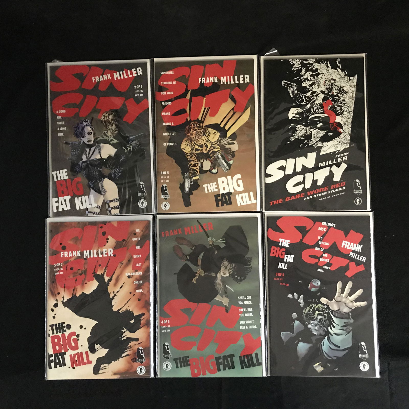 SIN CITY COMIC BOOK LOT (DARK HORSE COMICS) (1 of 1)