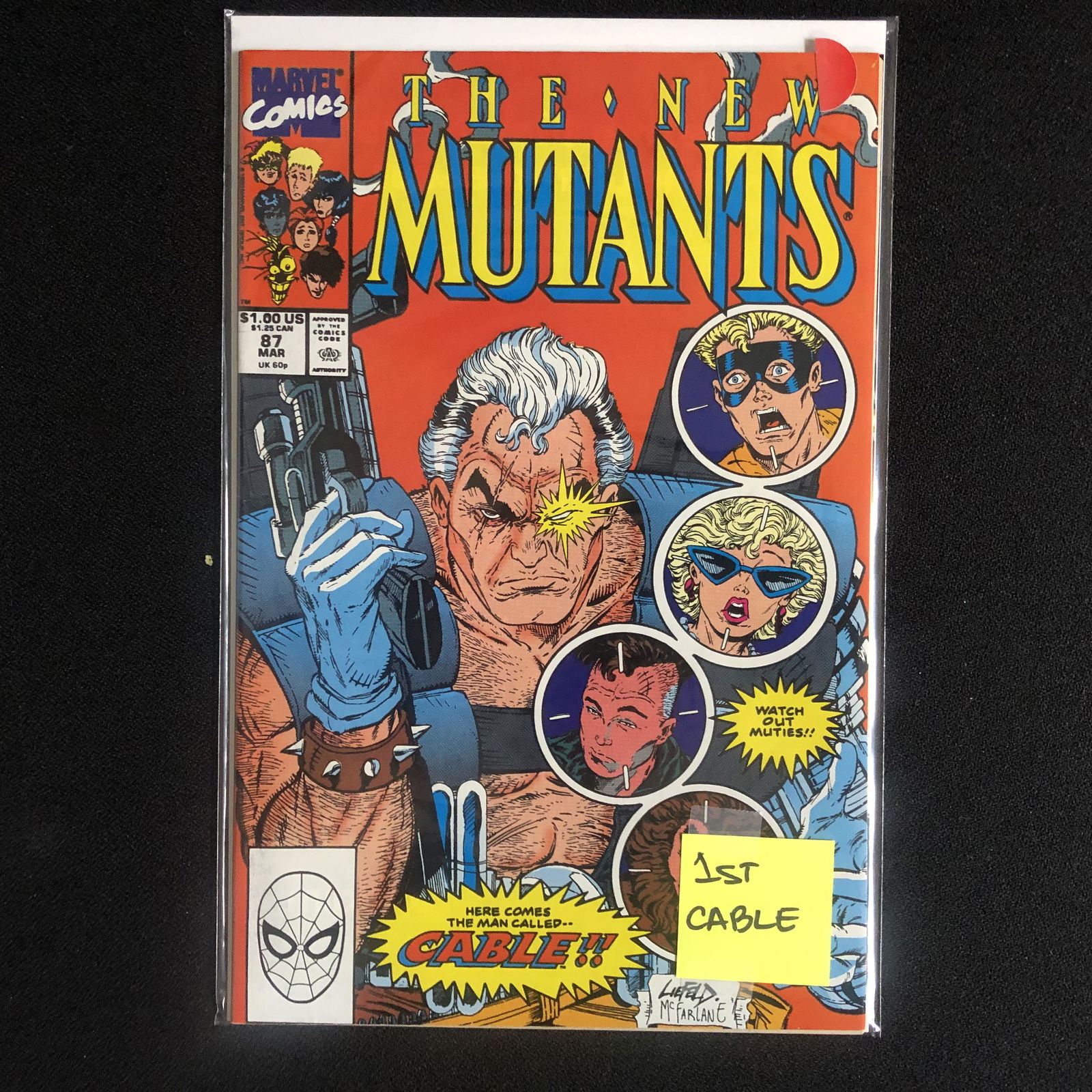 THE NEW MUTANTS #87 (MARVEL COMICS) (1 of 1)