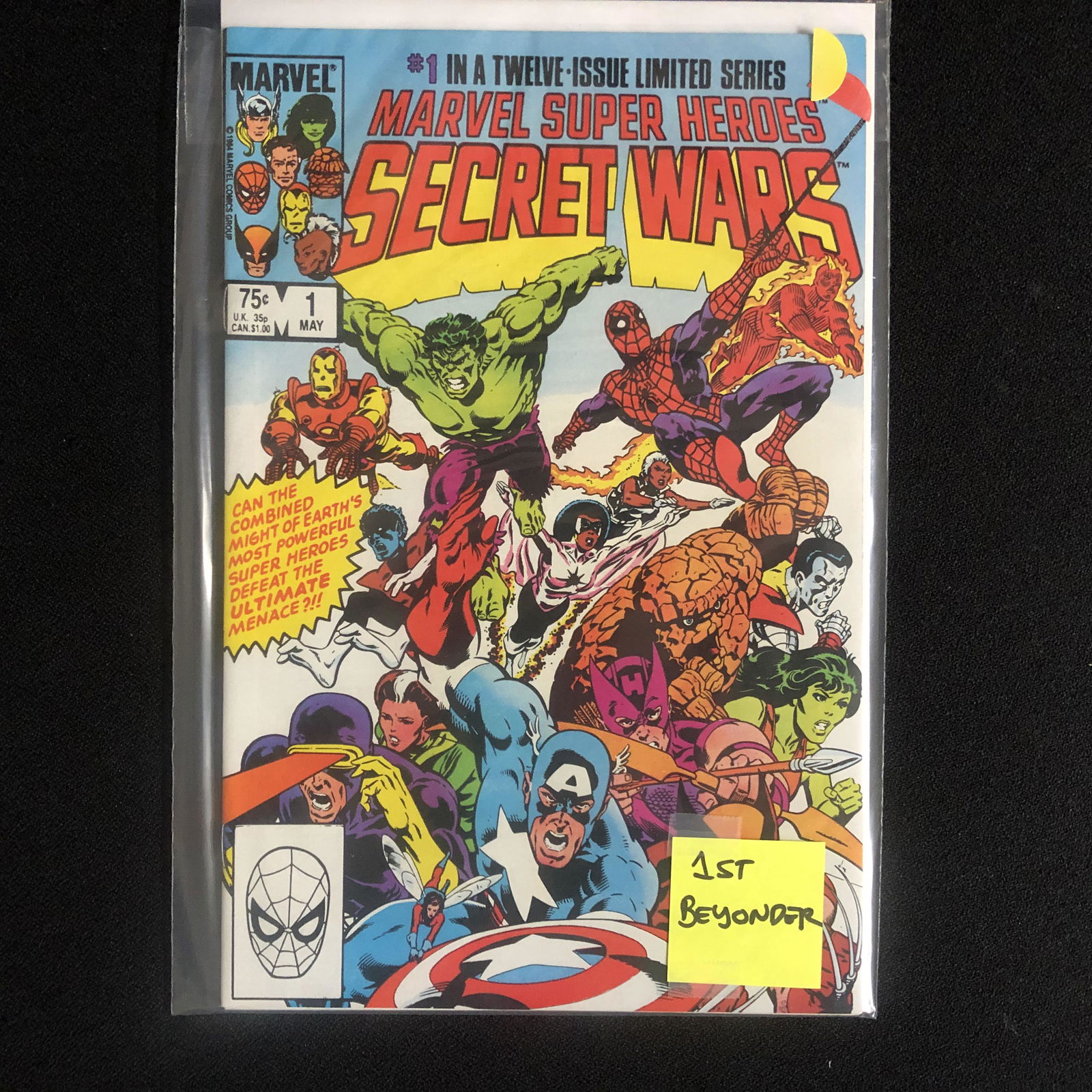 MARVEL SUPER HEROES SECRET WARS #1 in a 12 Limited (1 of 1)