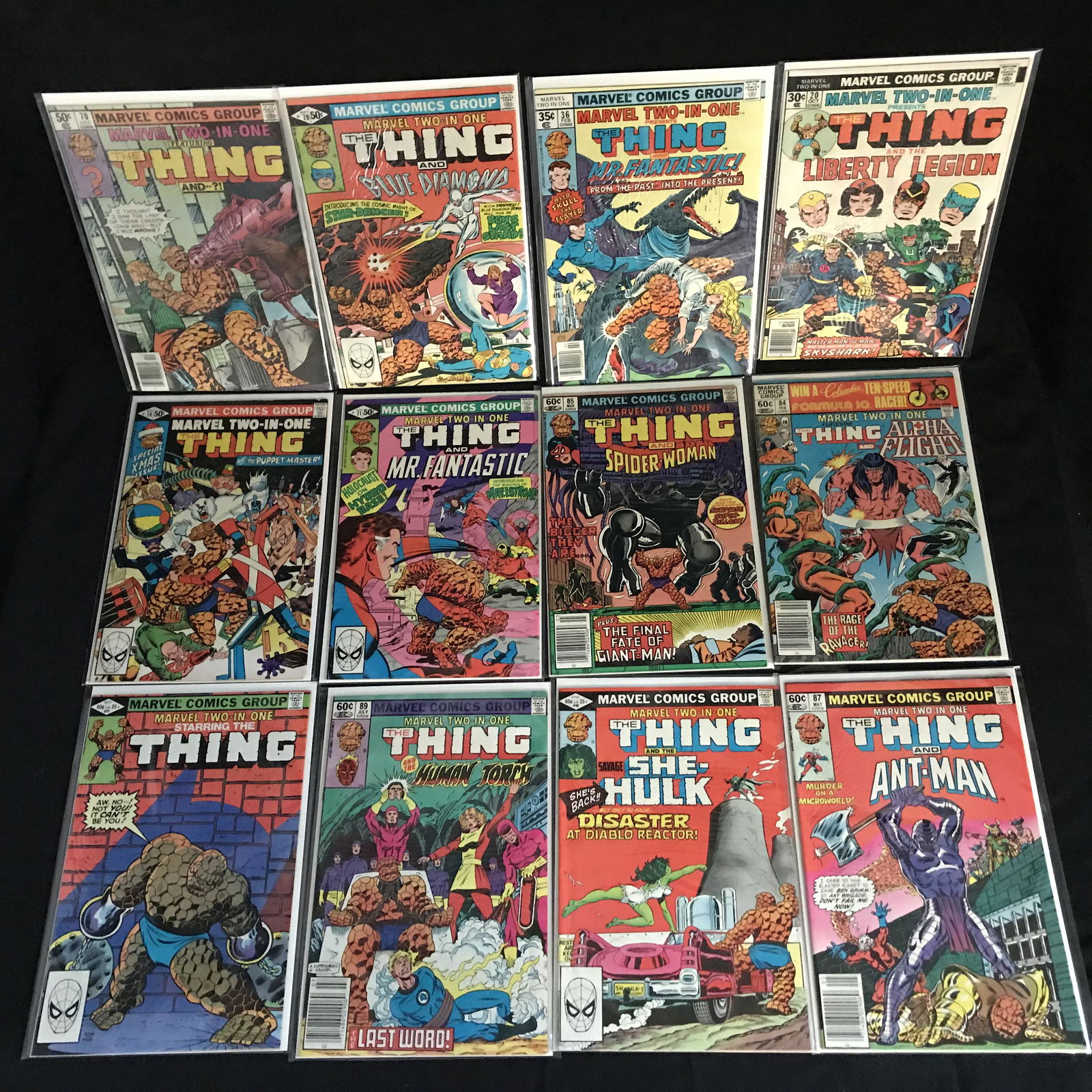 THE THING COMIC BOOK LOT (MARVEL COMICS) (1 of 1)