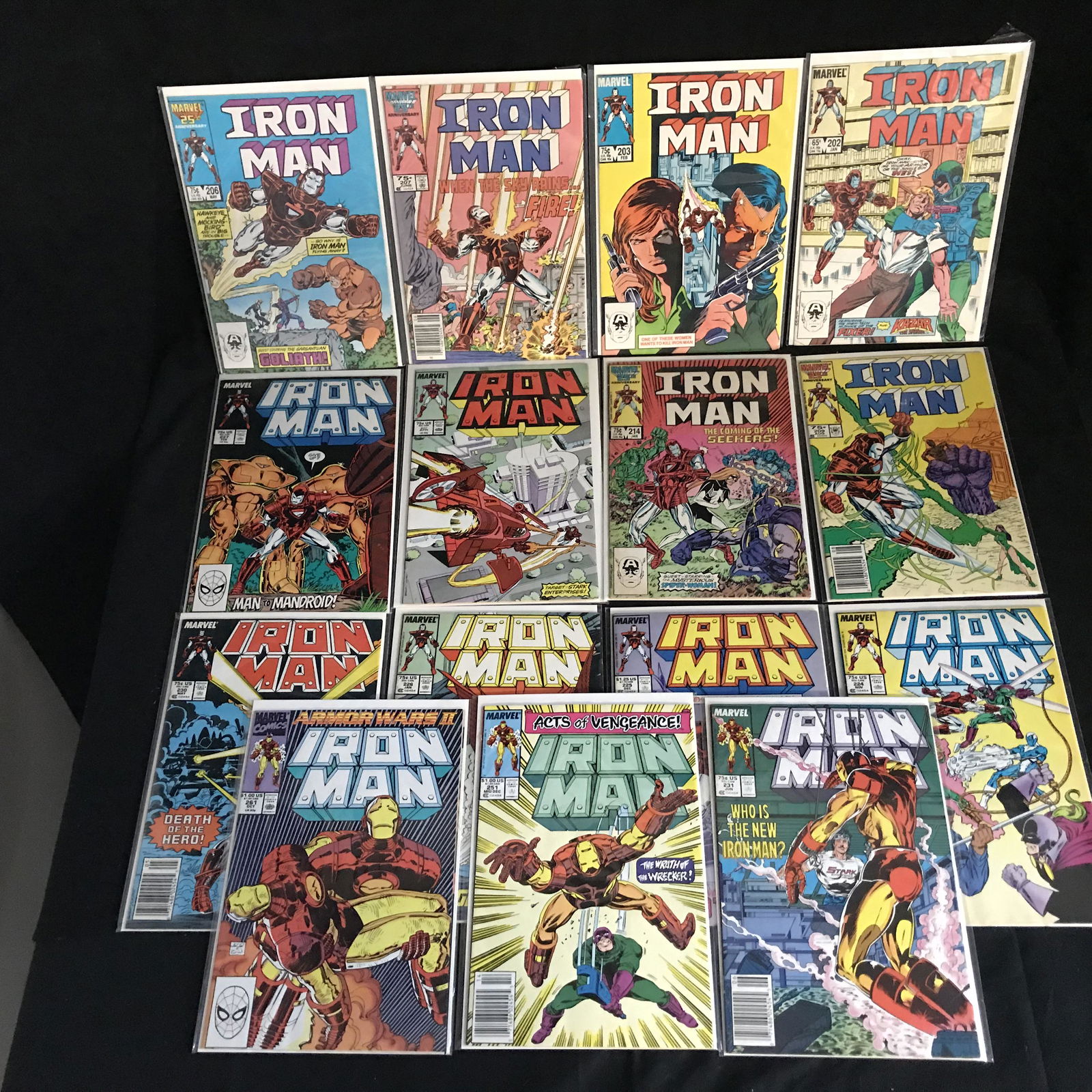 IRON MAN COMIC BOOK LOT (MARVEL COMICS) (1 of 1)