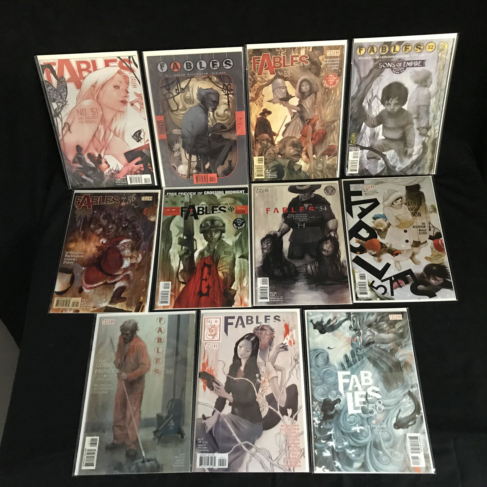 FABLES COMIC BOOK LOT (1 of 1)