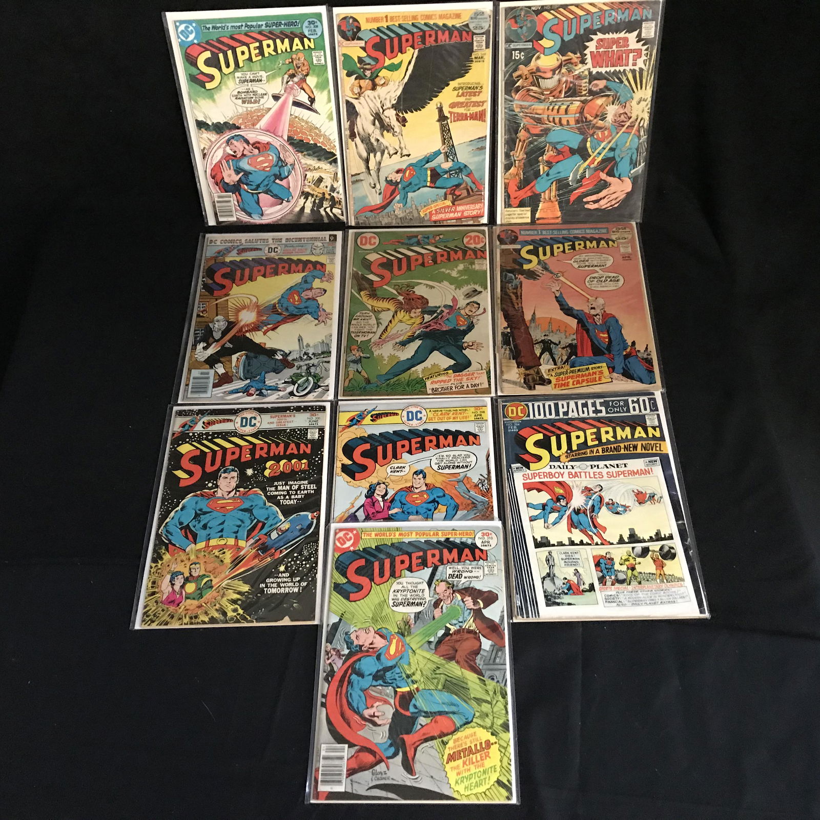 MIXED SUPERMAN COMIC BOOK LOT (DC COMICS) (1 of 1)