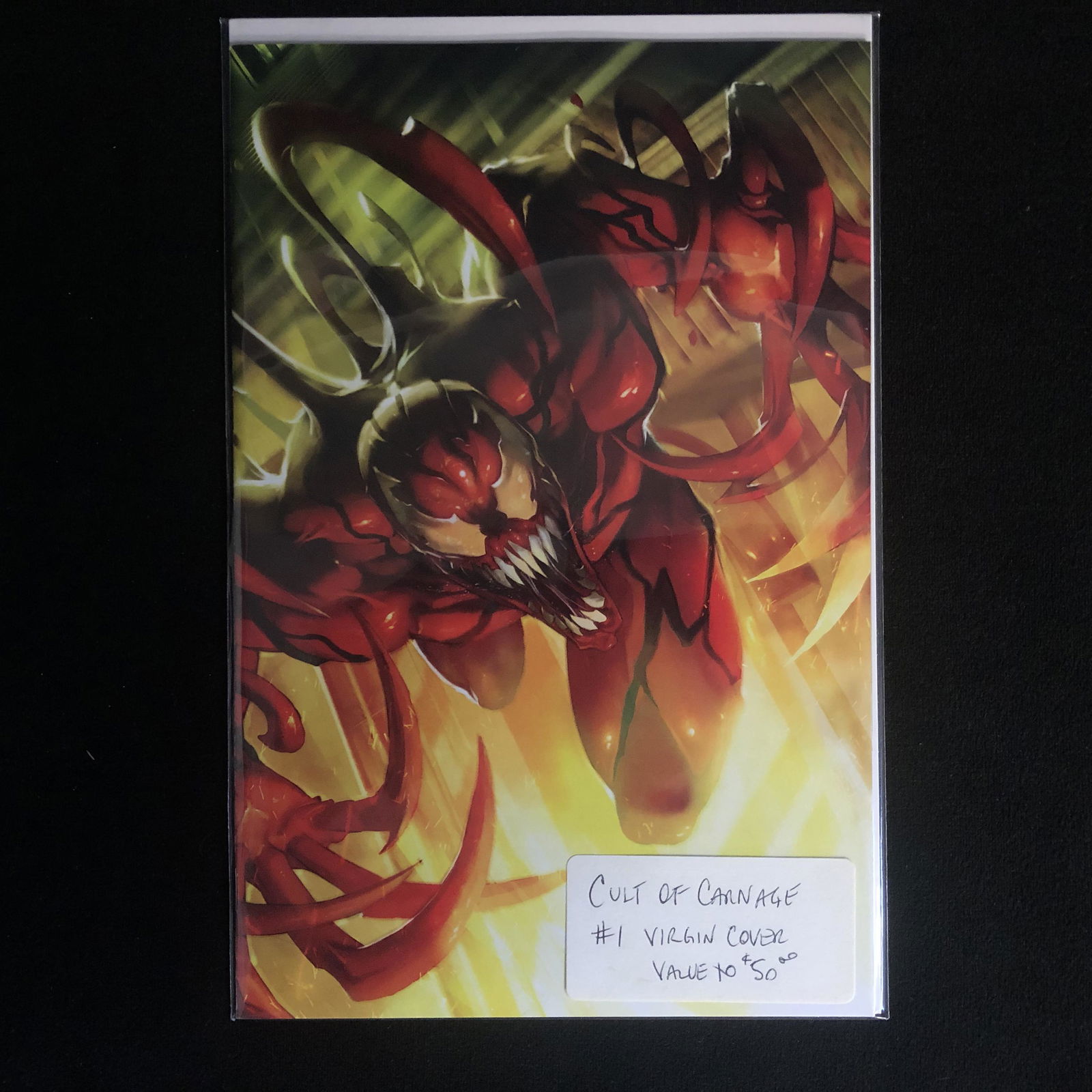 CULT OF CARNAGE NO.1 VARIANT COVER (1 of 1)