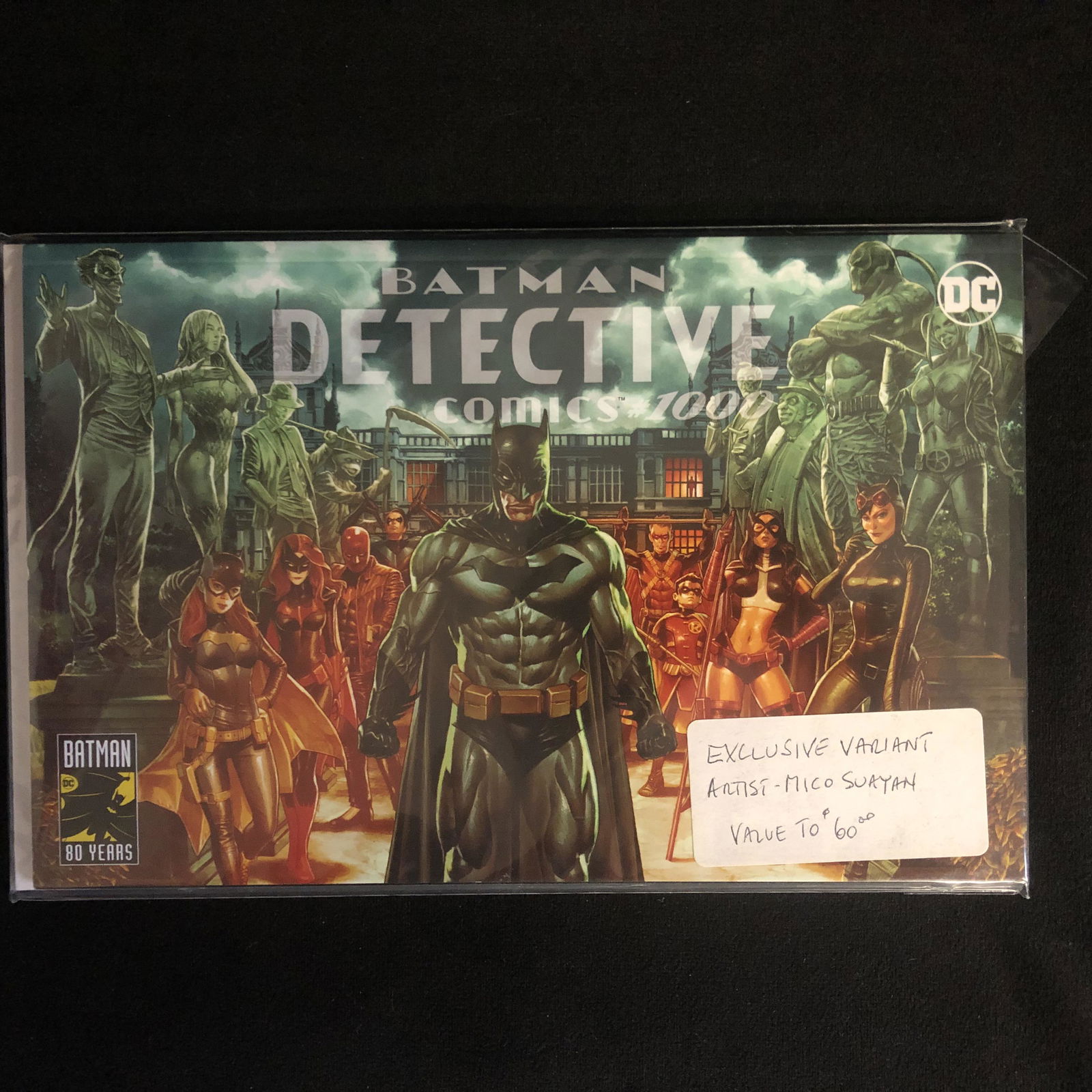 BATMAN DETECTIVE COMICS 1000 EXCLUSIVE VARIANT COVER (1 of 1)