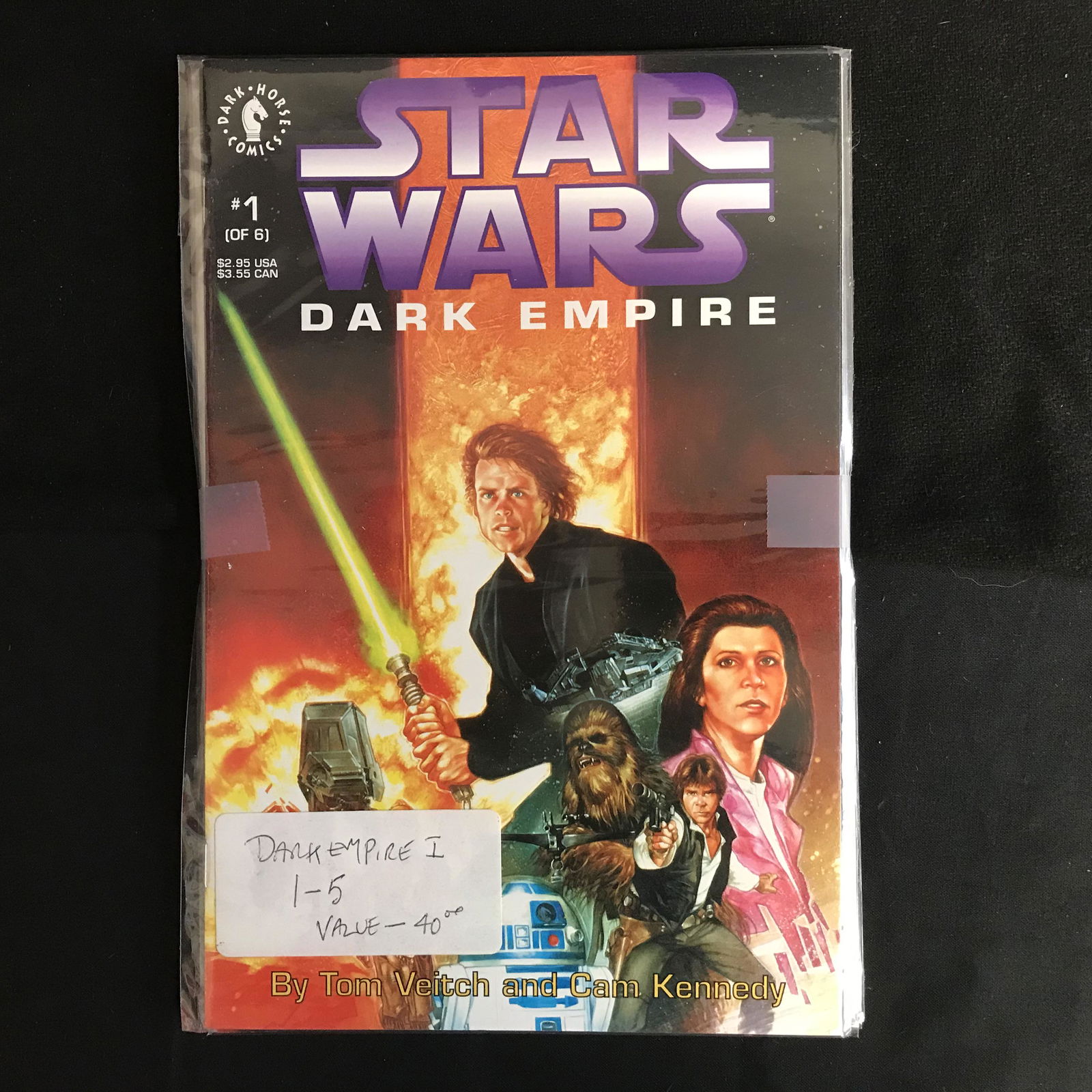 STAR WARS Dark Empire 1-5 (DARK HORSE COMICS) (1 of 1)