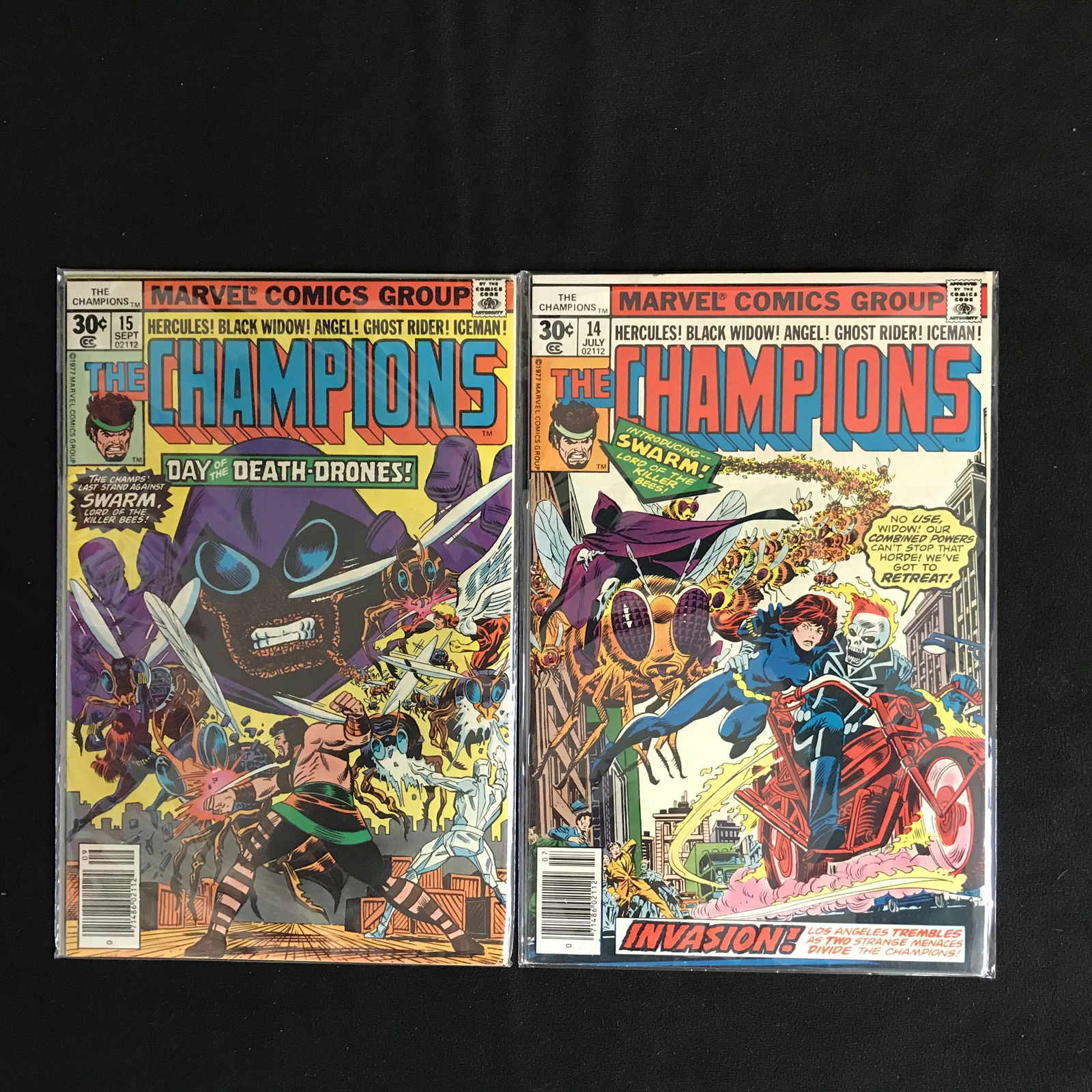 THE CHAMPIONS COMIC BOOK LOT (MARVEL COMICS) (1 of 1)