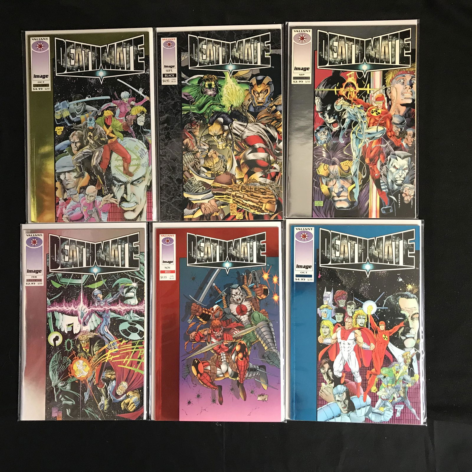 DEATHMATE COMIC BOOK LOT (IMAGE COMICS) (1 of 1)