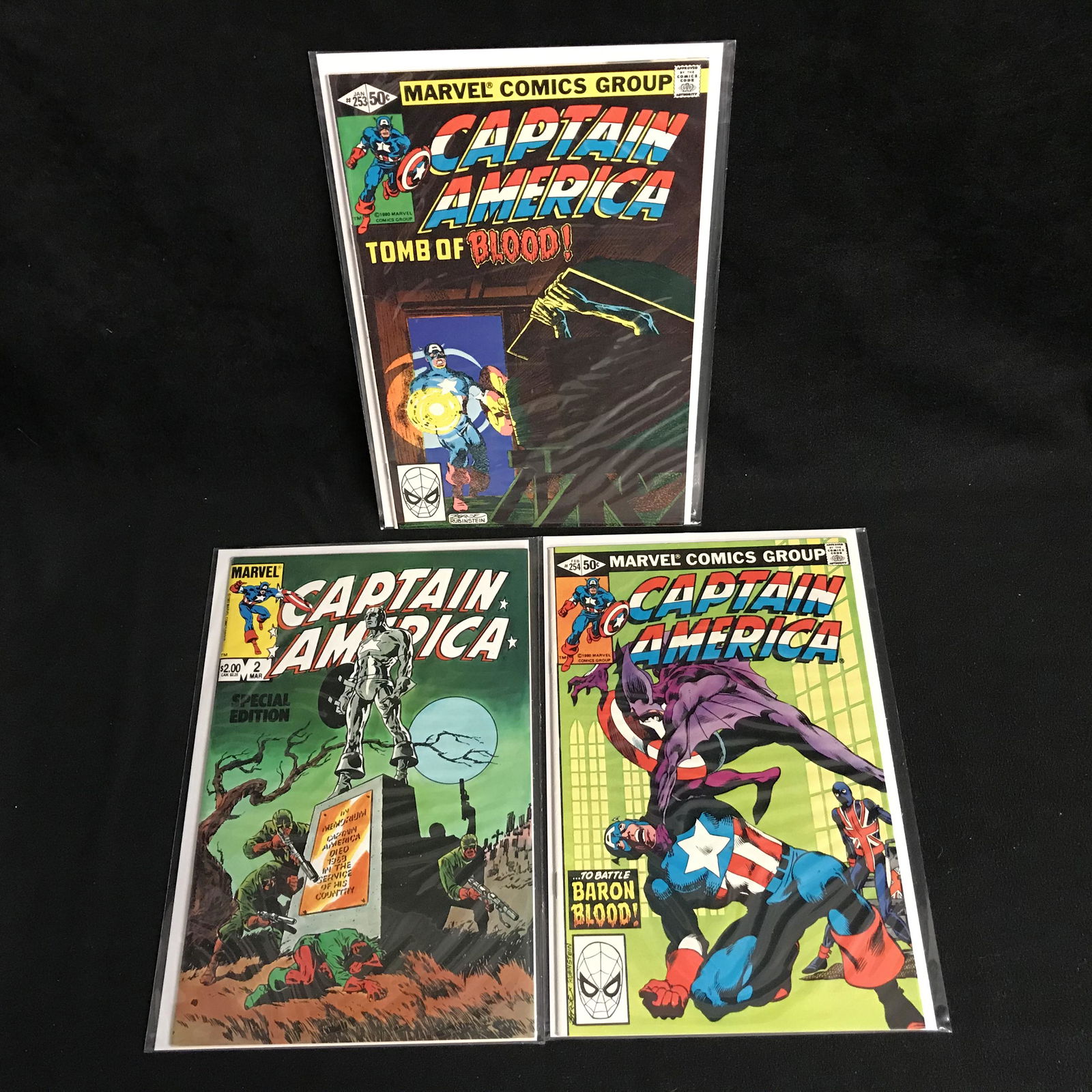 CAPTAIN AMERICA COMIC BOOK LOT (MARVEL COMICS) (1 of 1)