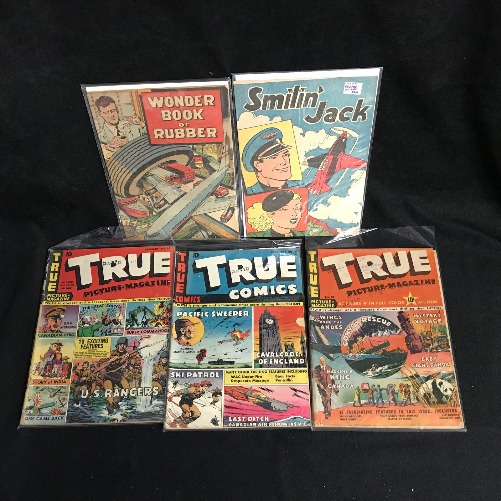 VINTAGE COMIC BOOK LOT (1 of 1)