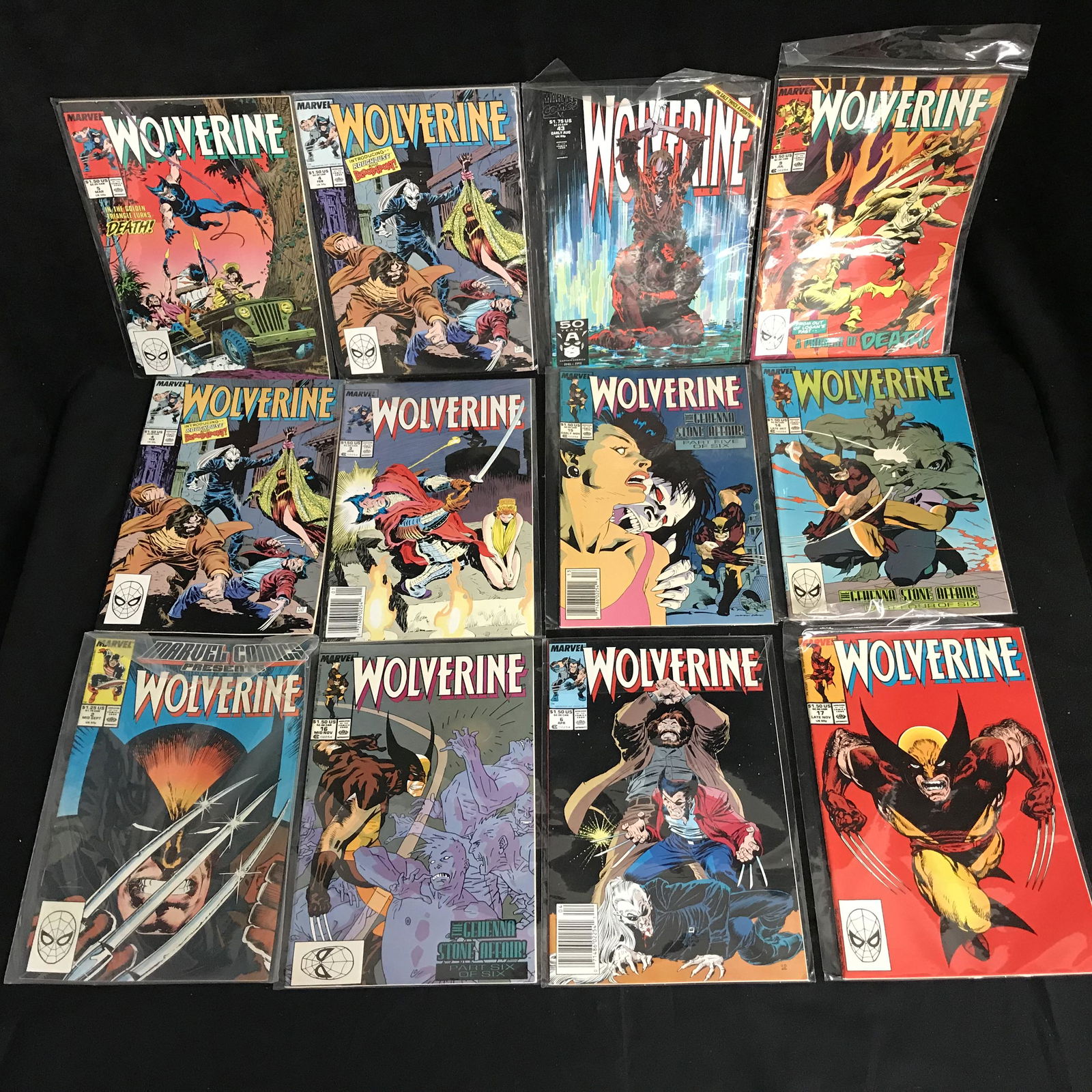 WOLVERINE COMIC BOOK LOT (MARVEL COMICS) (1 of 1)