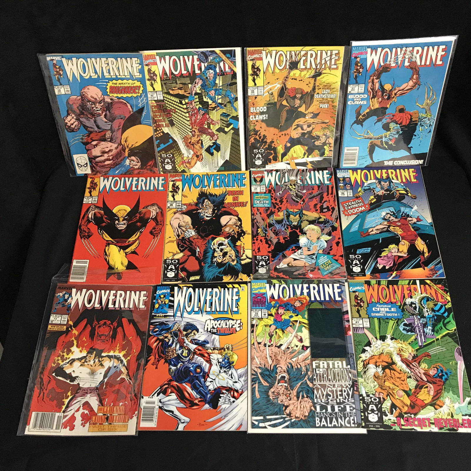 WOLVERINE COMIC BOOK LOT (MARVEL COMICS) (1 of 1)