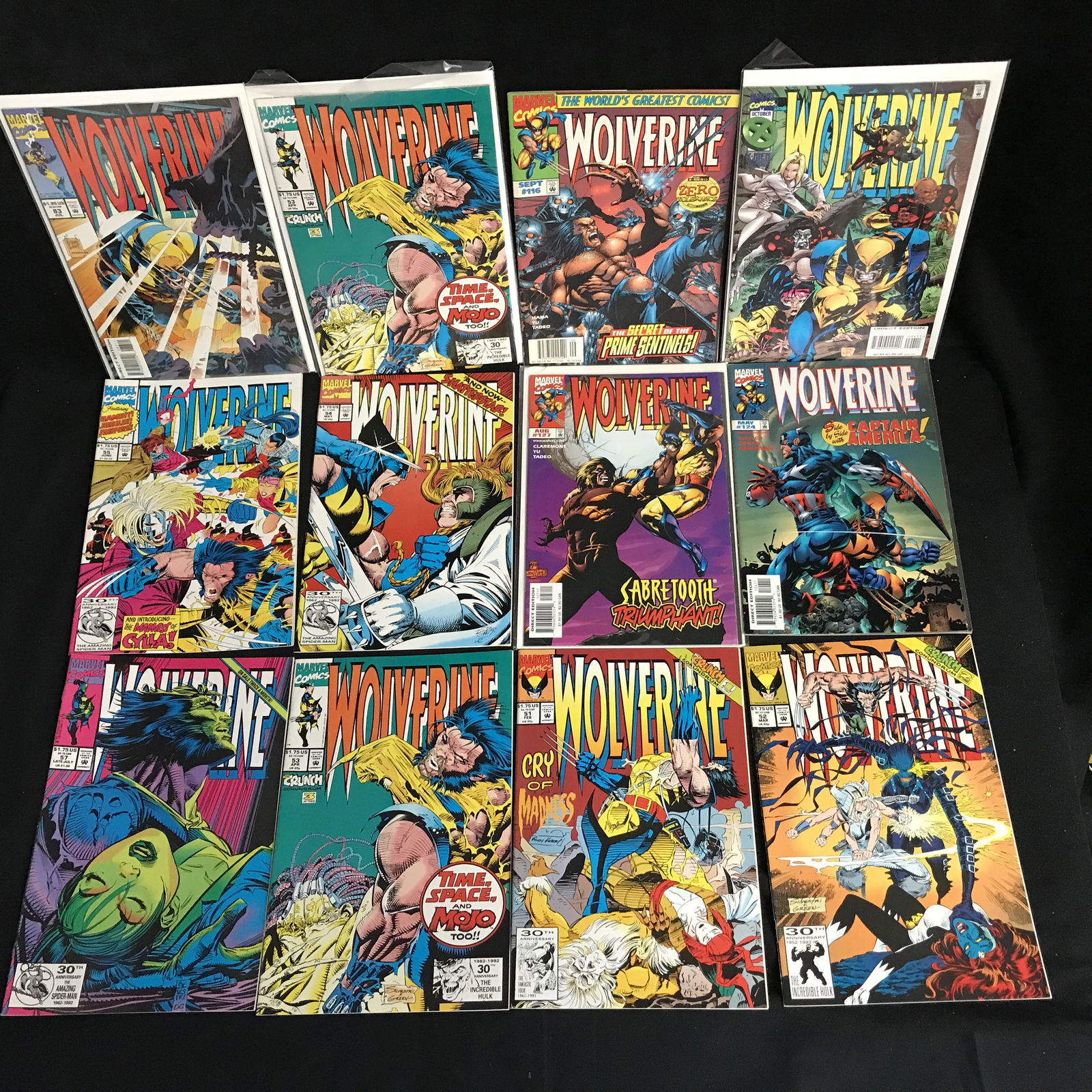 WOLVERINE COMIC BOOK LOT (MARVEL COMICS) (1 of 1)