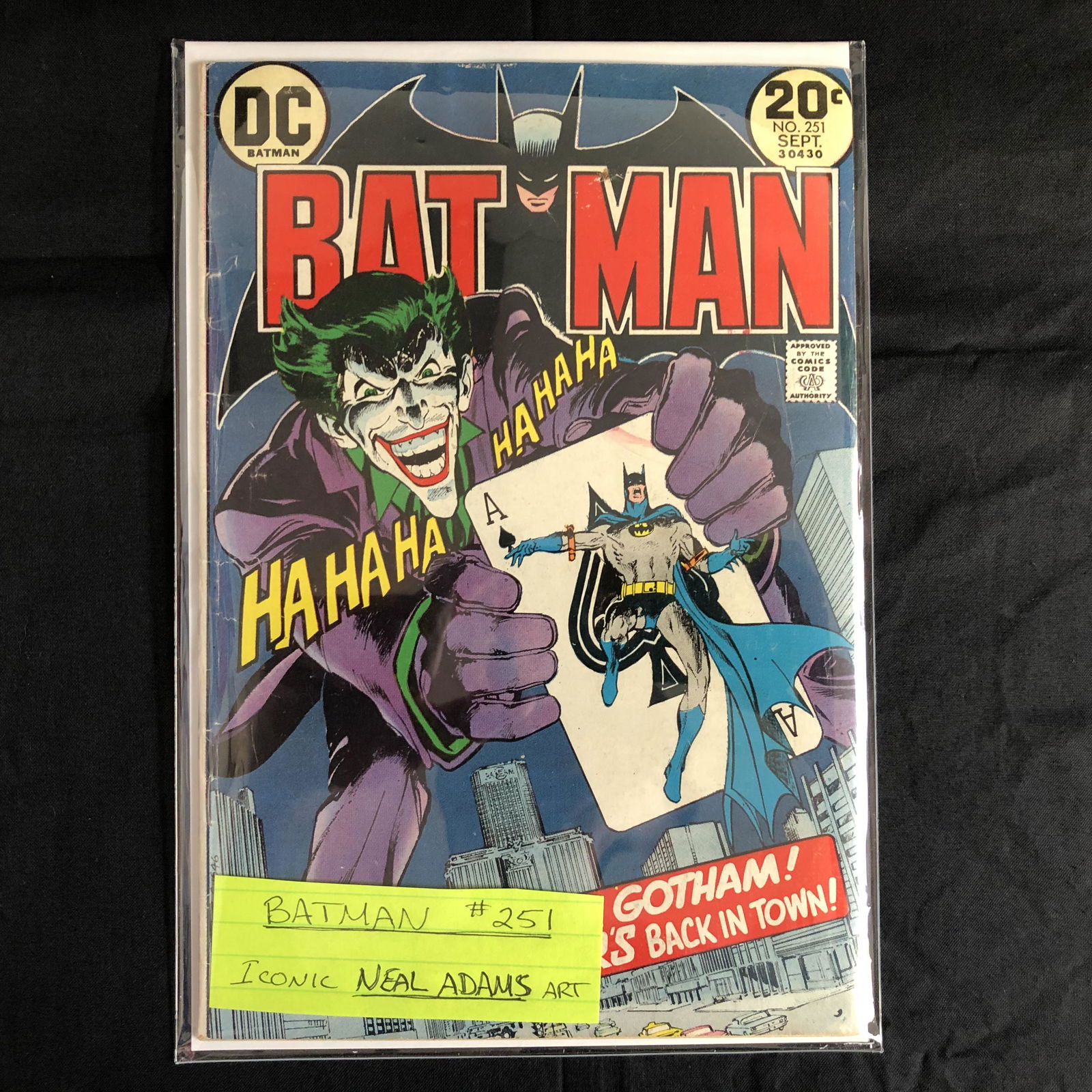 DC COMICS BATMAN NO. 251 ( ICONIC NEAL ADAMS ART) (1 of 1)