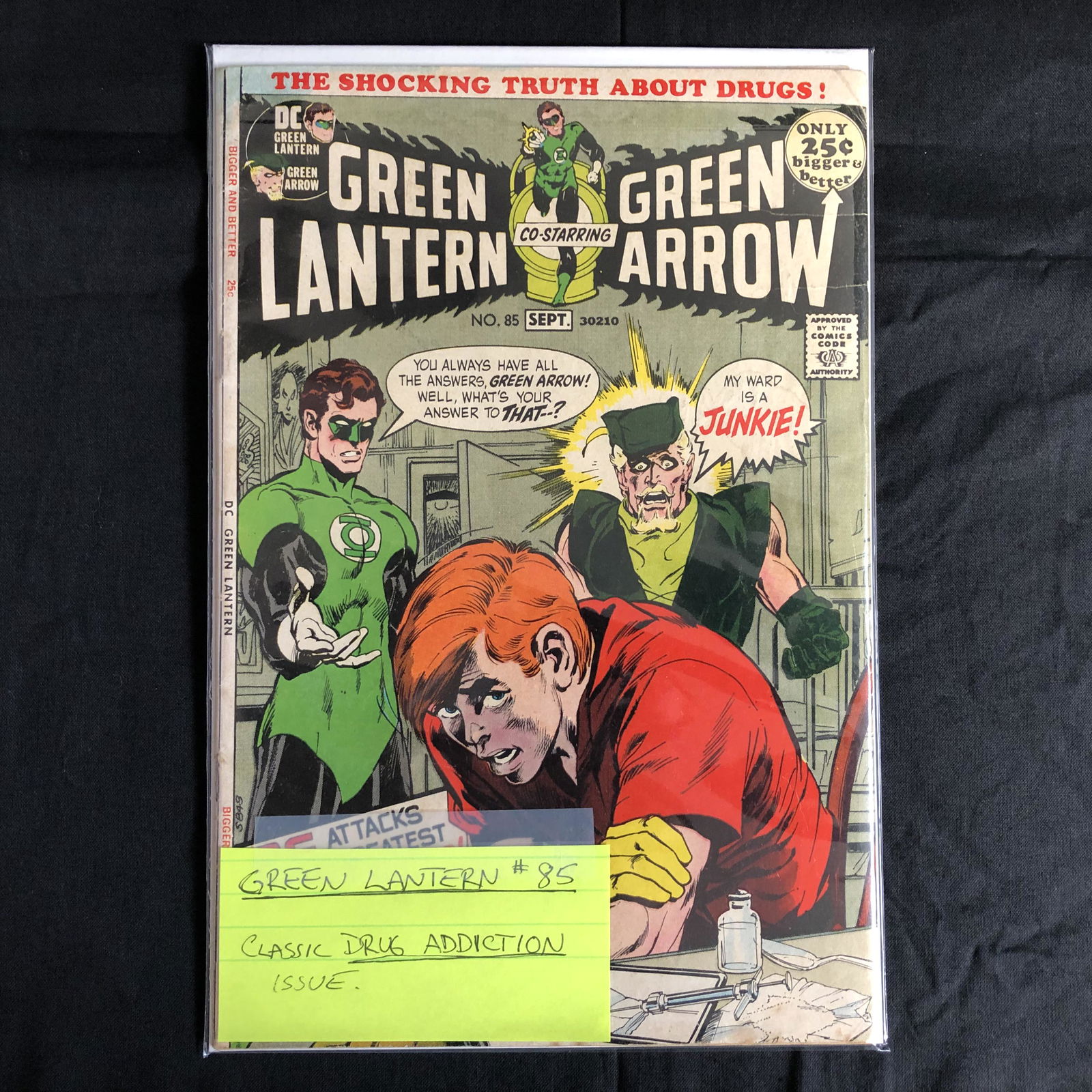 DC COMICS GREEN LANTERN NO.85 ( DRUG ADDICTION ISSUE) (1 of 1)