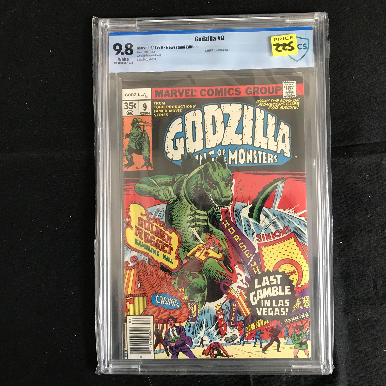 MARVEL COMICS GODZILLA NO.8 ( CBCS 9.8) (1 of 1)