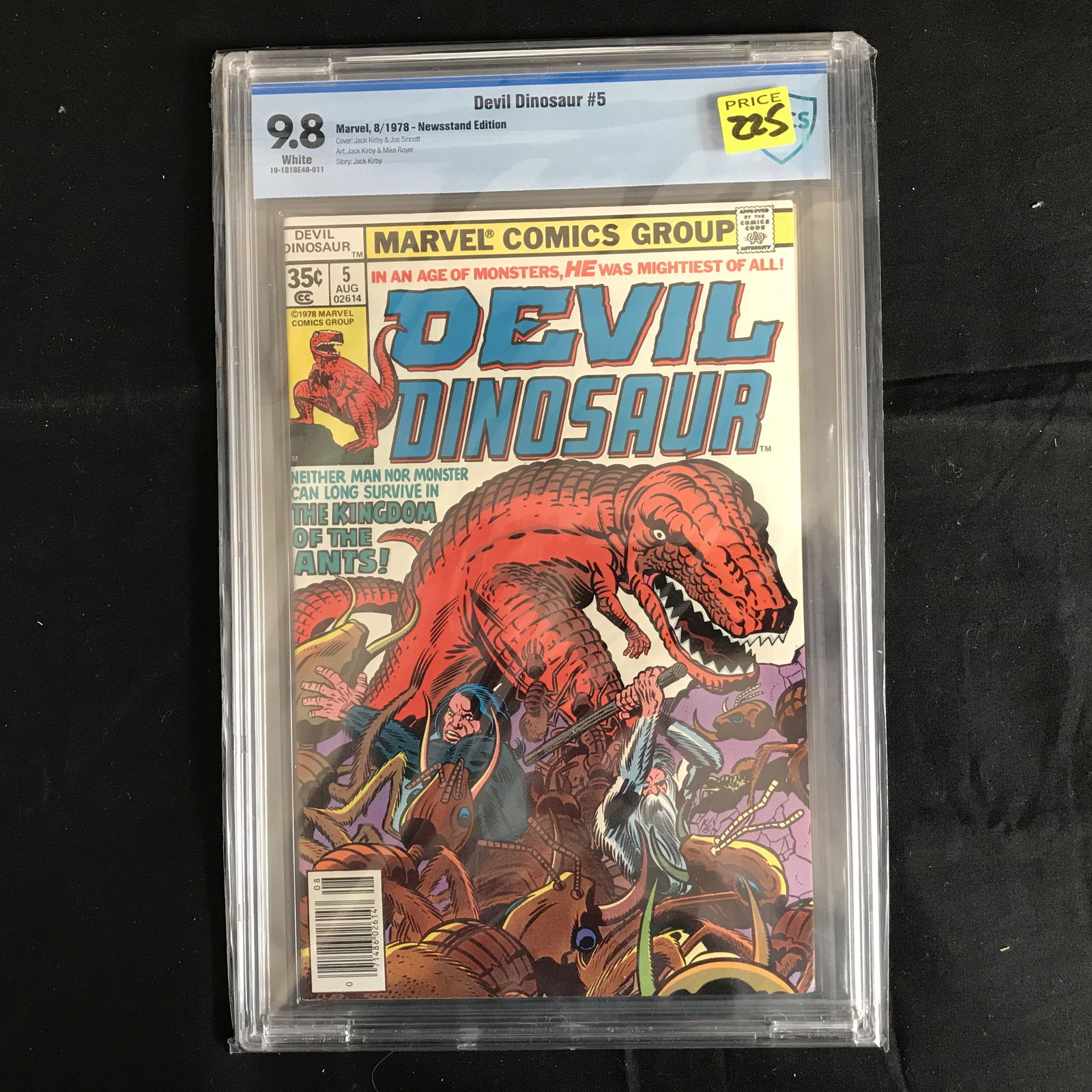 MARVEL COMICS DEVIL DINOSAUR NO.5 CBCS 9.8 (1 of 1)