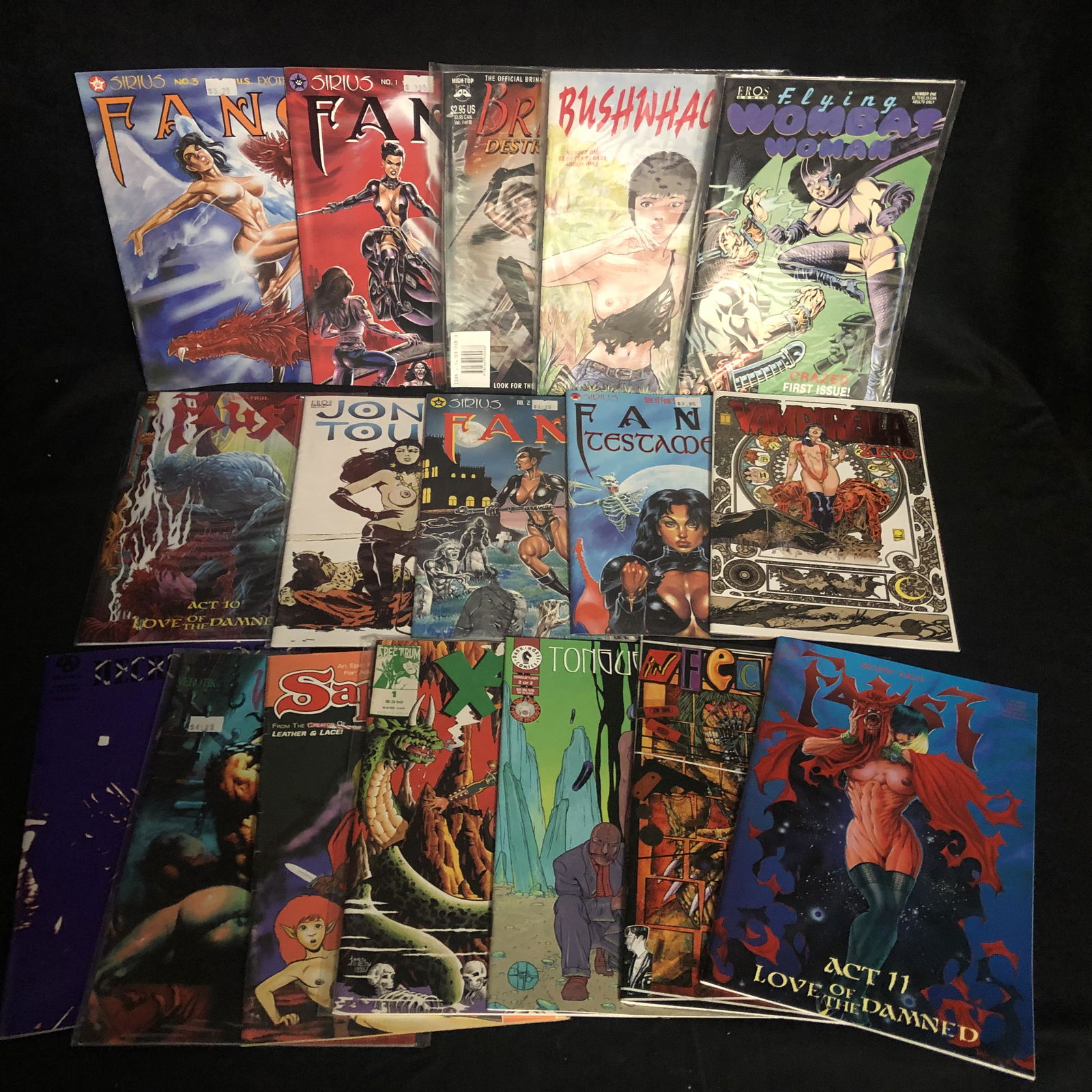 VARIOUS COMIC BOOK LOT (1 of 1)